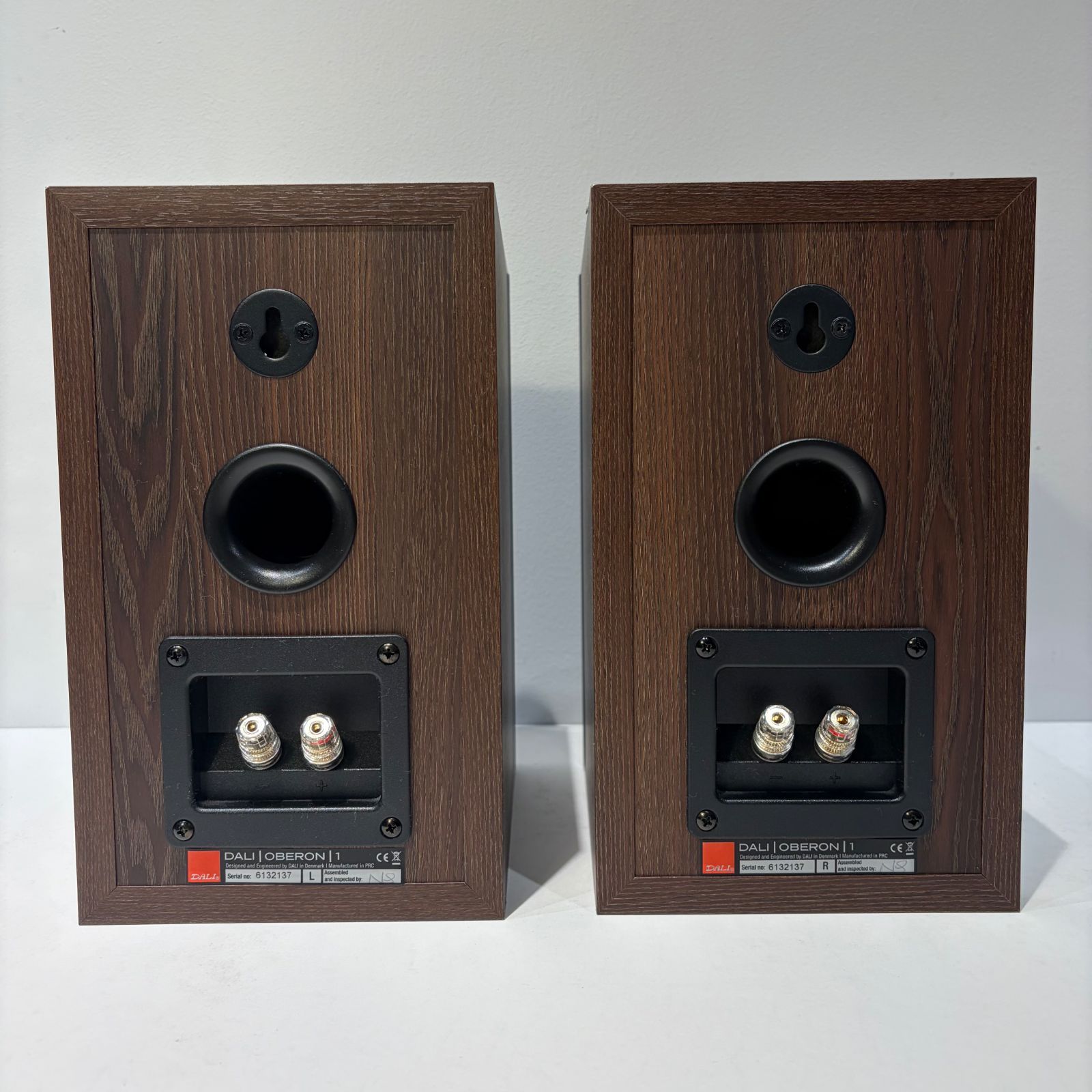 01128】(展示品)DALI - OBERON1/DW/ダークウォルナットスピーカー