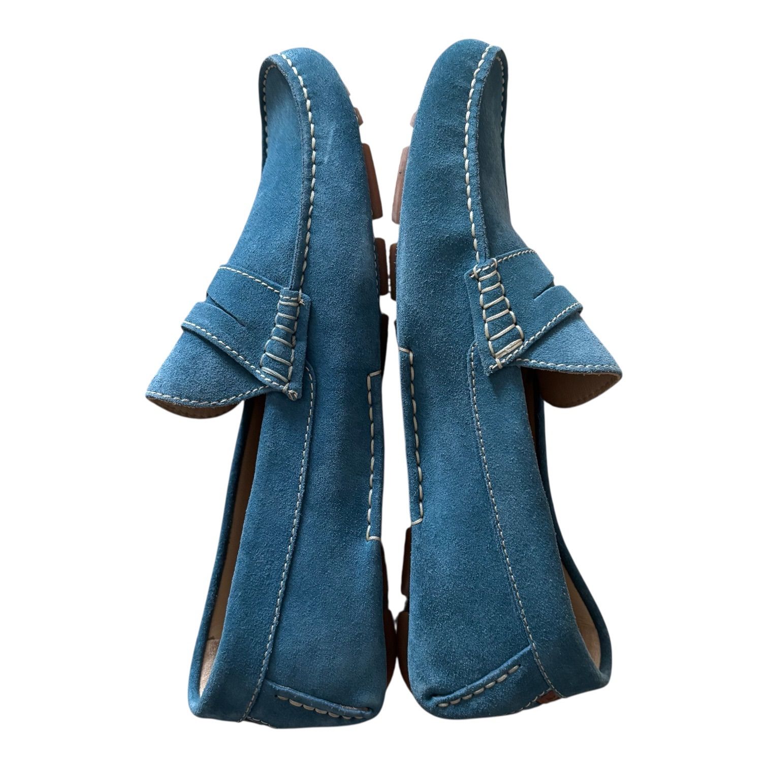 a.testoni ア・テストーニ スエードモカシン フラットシューズ M80430