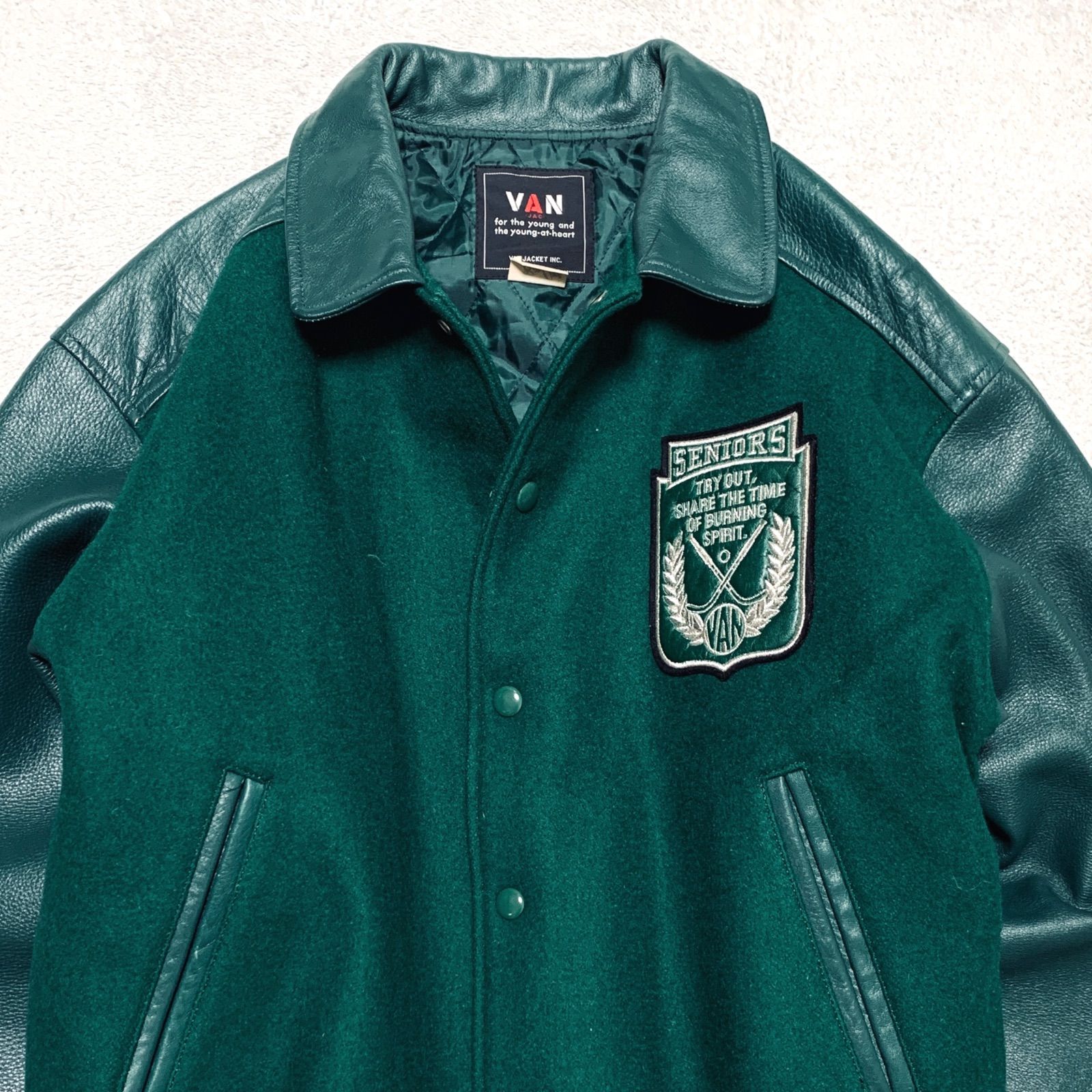 VAN JACKET スタジャン バーシティジャケット アワードジャケット 襟