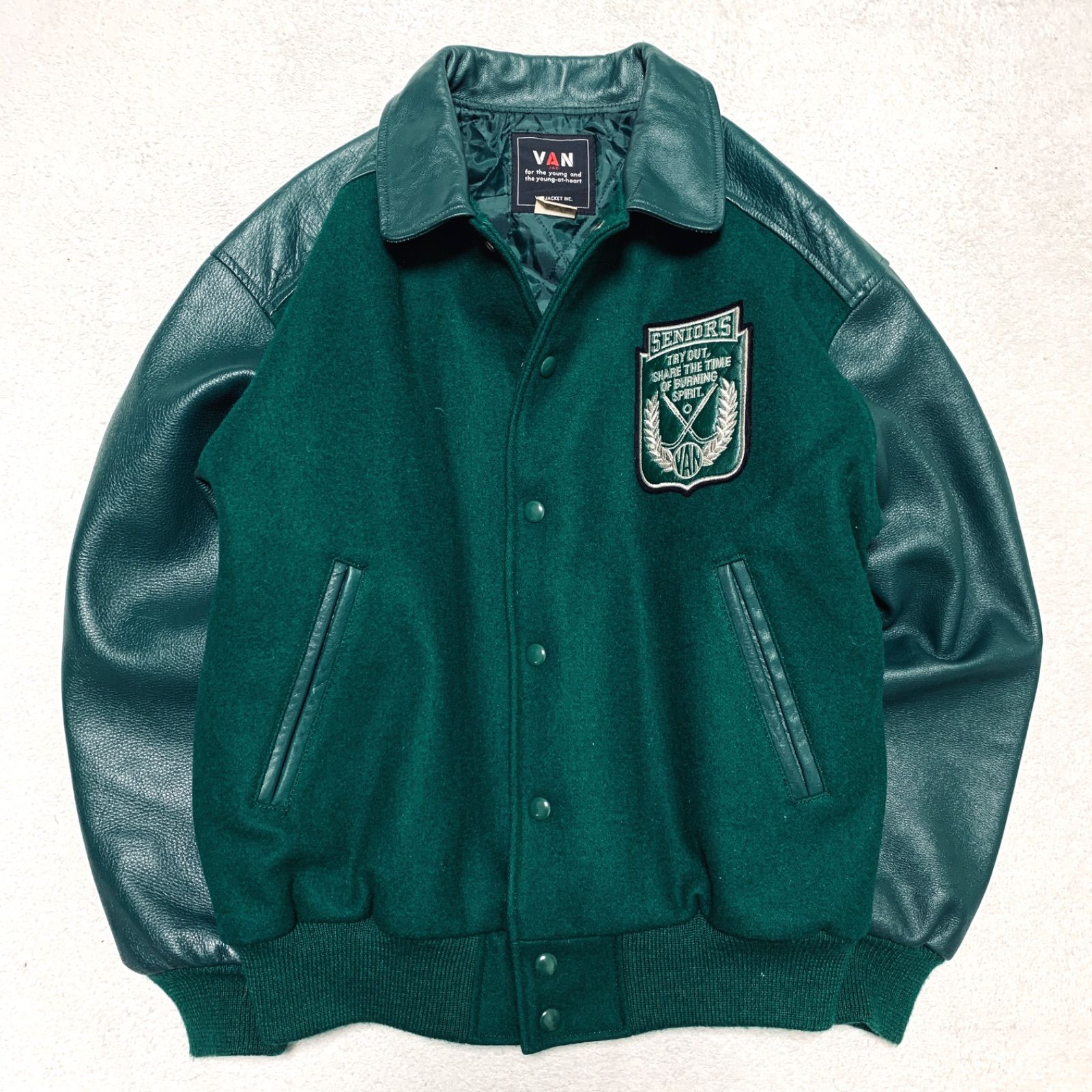 VAN JACKET スタジャン バーシティジャケット アワードジャケット 襟