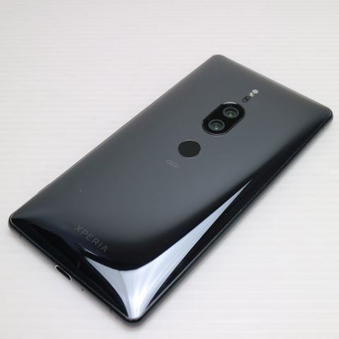 美品 SOV38 Xperia XZ2 Premium ブラック スマホ 即日発送 スマホ 白