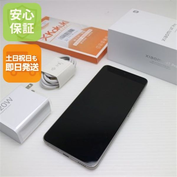 美品 SIMフリー Xiaomi 14T Pro 512GB チタングレー スマホ Xiaomi