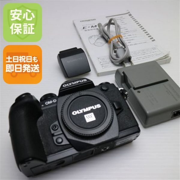 良品中古 E-M1 OM-D ブラック 即日発送 ミラーレス一眼 OLYMPUS 本体
