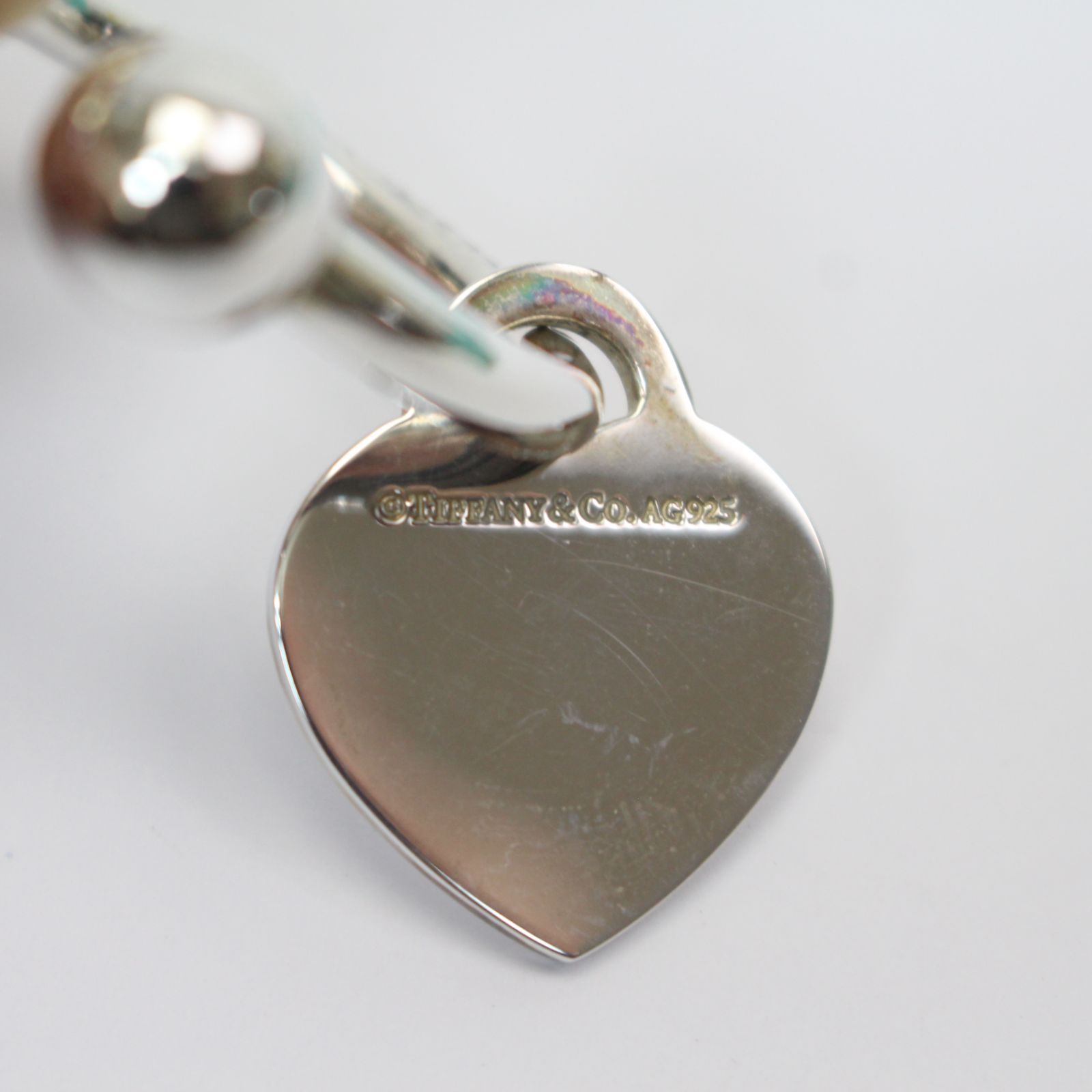 759)TIFFANY&Co ティファニー ハート キーリング SV925 - メルカリ