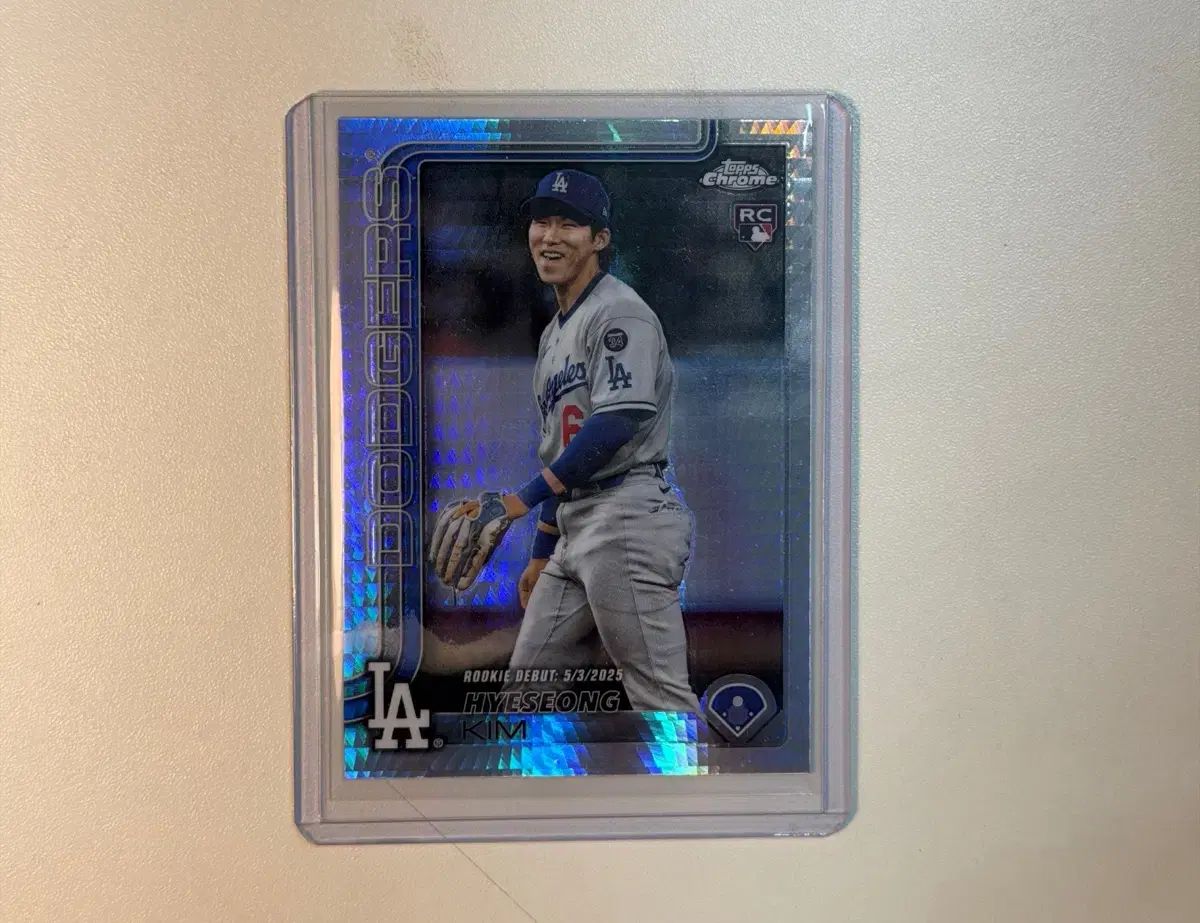 送料込】 直筆サイン Topps 金 河成 キム・ハソン カード 25シリ 2026