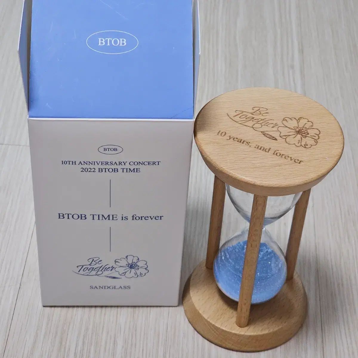 BTOB 砂時計&トレカ BTOB 10周年コンサート MD ウール砂時計 - メルカリ