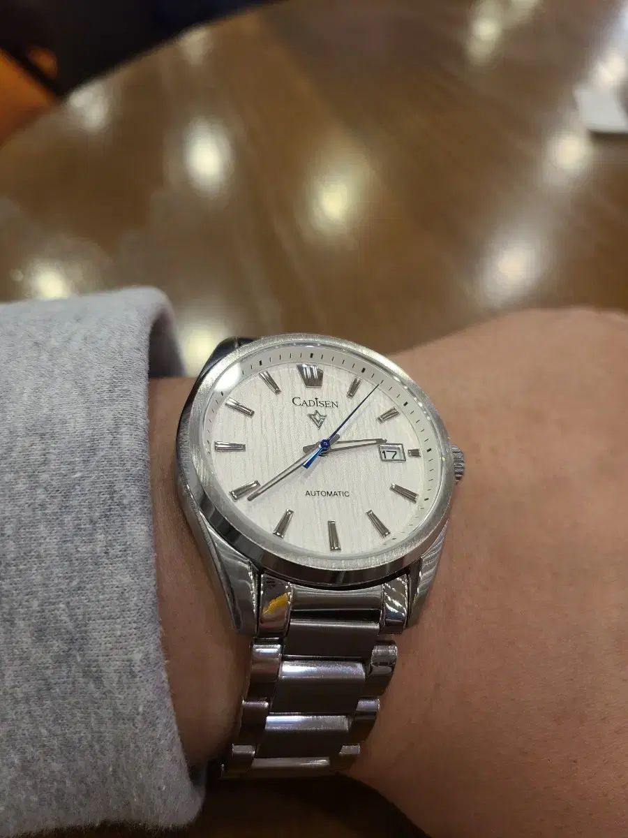  カディソン オートマティック メタル バーチ ウォッチ きれいめ 自動巻き時計 腕時計(アナログ)