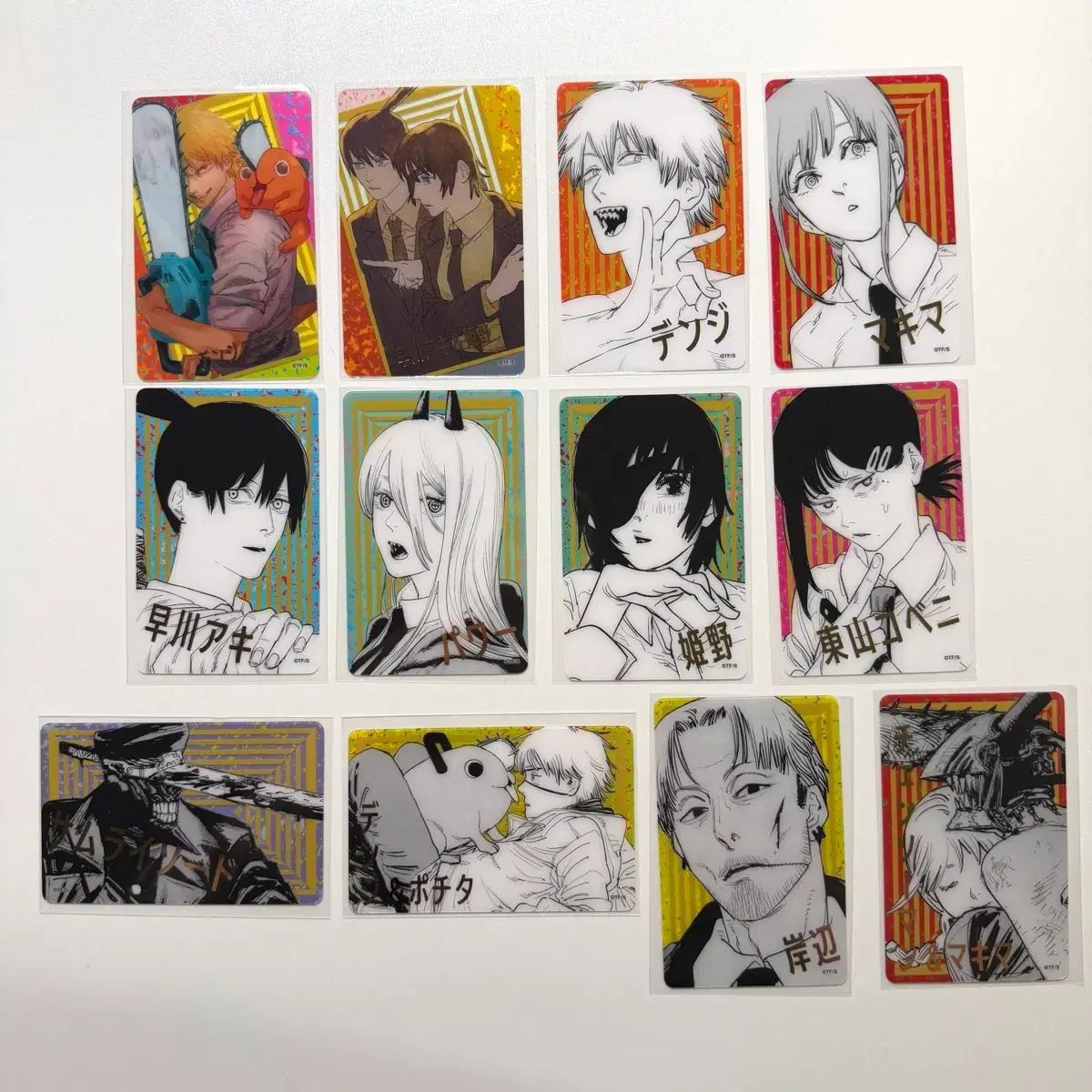 Aセット チェンソーマン 2026 ジャンプフェスタ 金箔カード クリア