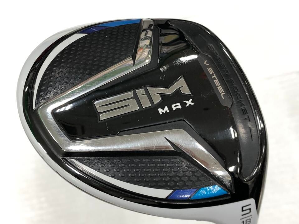 テーラーメイド SIM MAX 18度 ディアマナ R60 Sフレックス