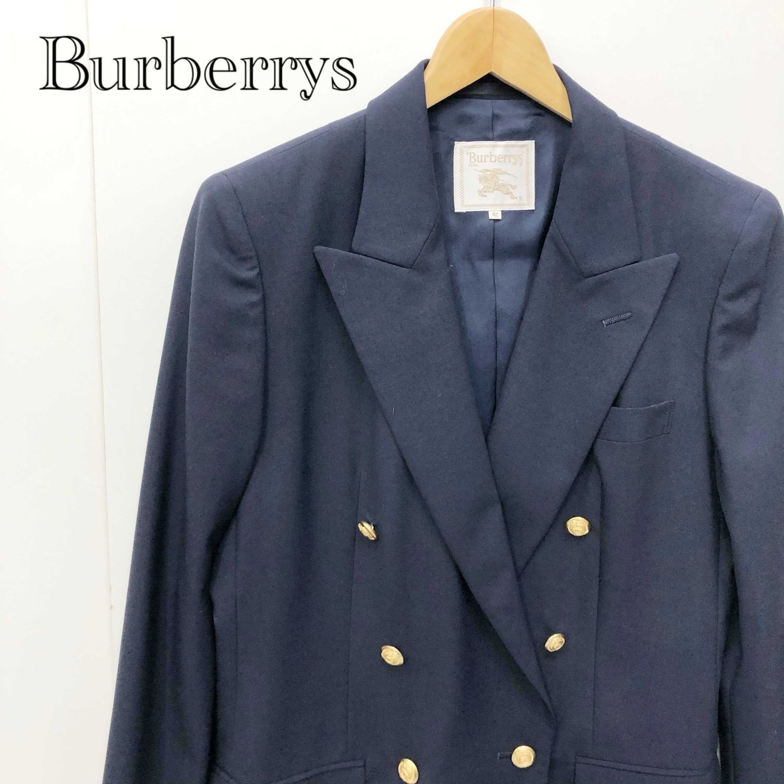 BURBERRY バーバリー 金ボタン テーラード ジャケット 42