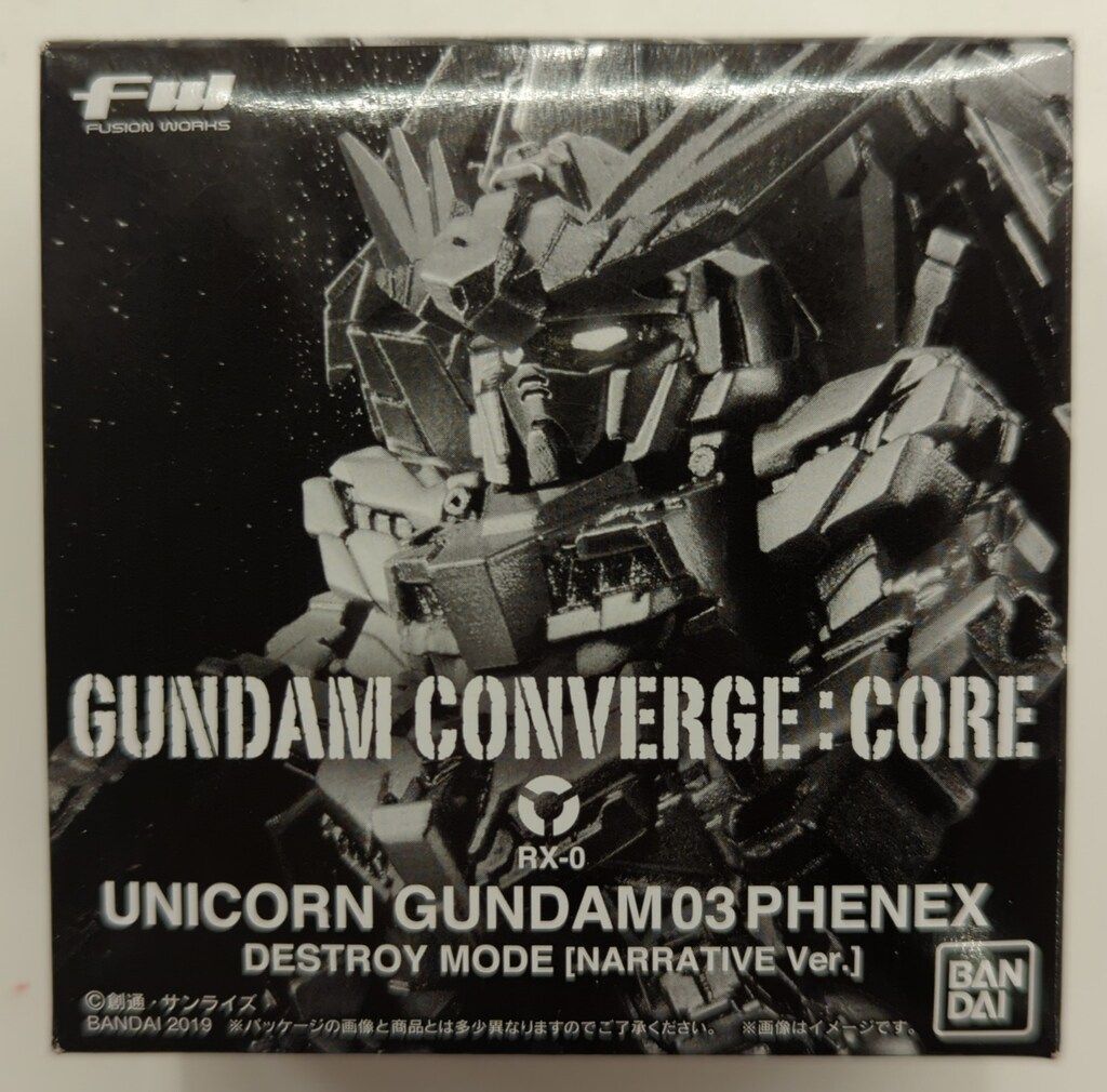BANDAI FW GUNDAM CONVERGE CORE ユニコーンガンダム フェネクス