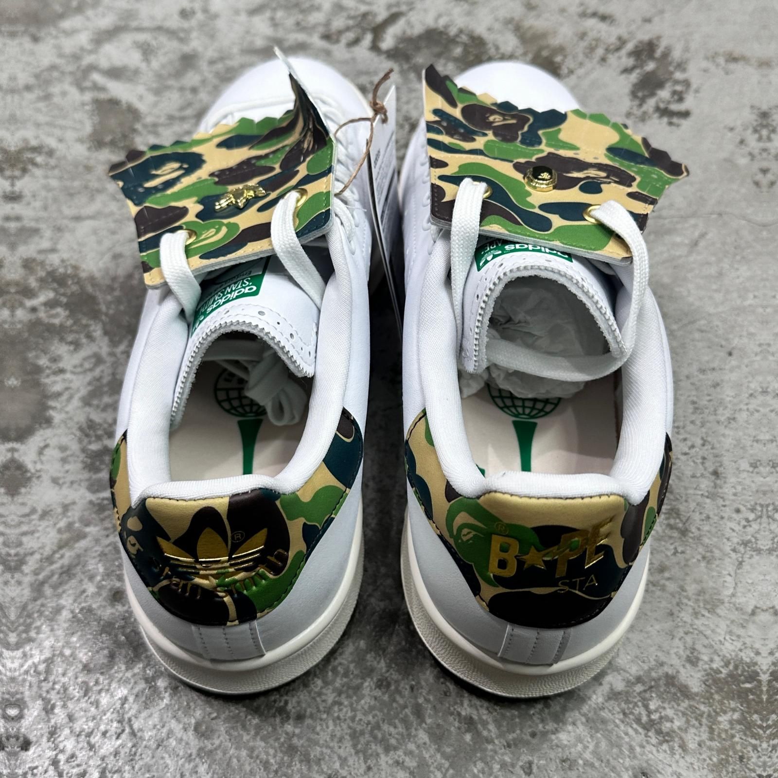 未使用 adidas × A BATHING APE Stan Smith Golf スタンスミス ゴルフ 