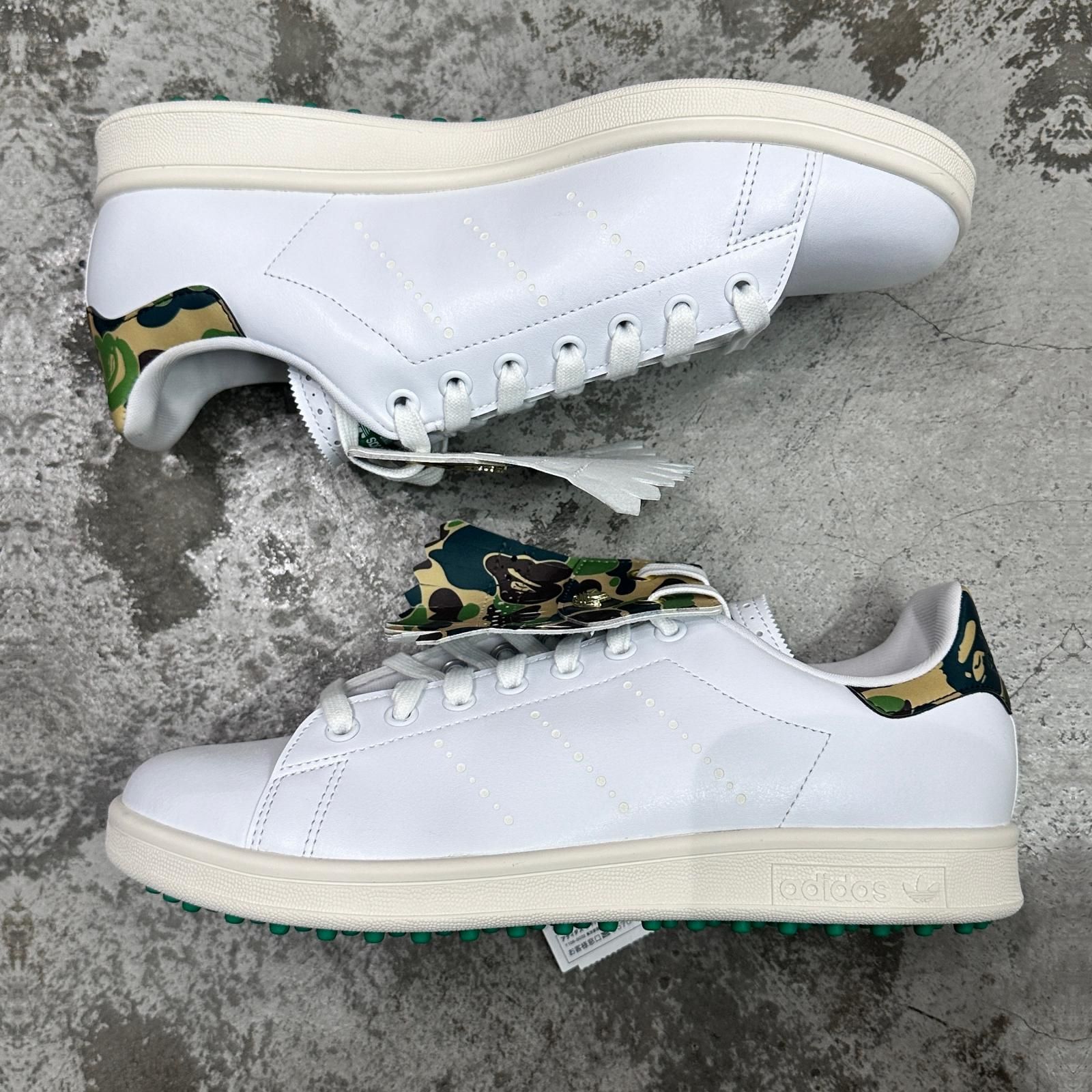 未使用 adidas × A BATHING APE Stan Smith Golf スタンスミス 未使用 adidas × A BATHING APE Stan Smith Golf スタンスミス