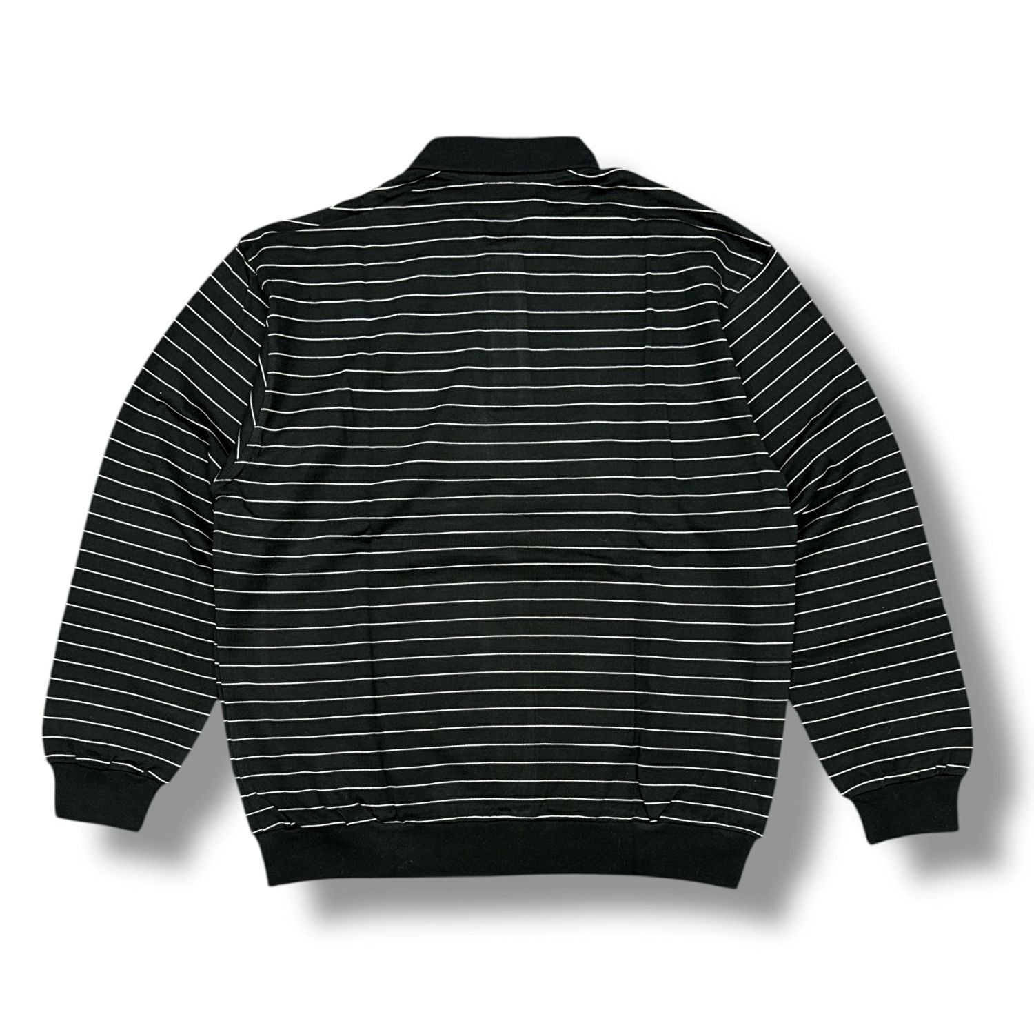 参考上代22000円 未使用 UNIVERSAL PRODUCTS BORDER L/S POLO ボーダー 