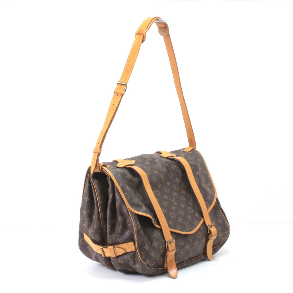 LOUIS VUITTON ルイヴィトン モノグラム ソミュール43 ショルダー