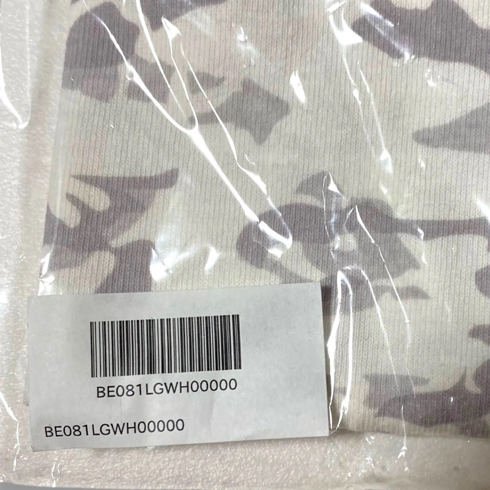 BELVET ベルベット White camo t-shirt L メンズ Tシャツ 半袖