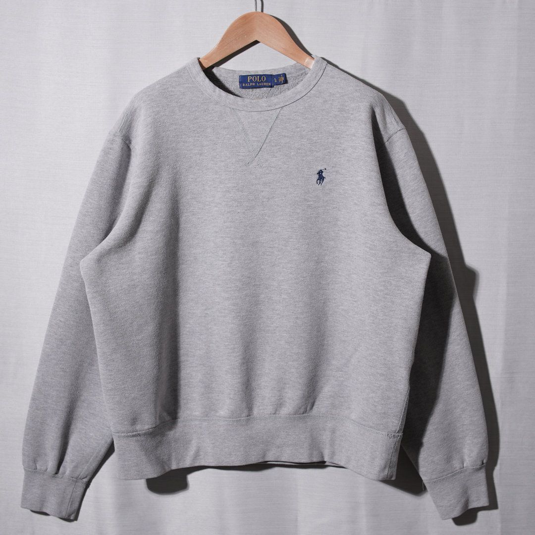 ポロラルフローレン POLO RALPH LAUREN スウェット L グレー ワン