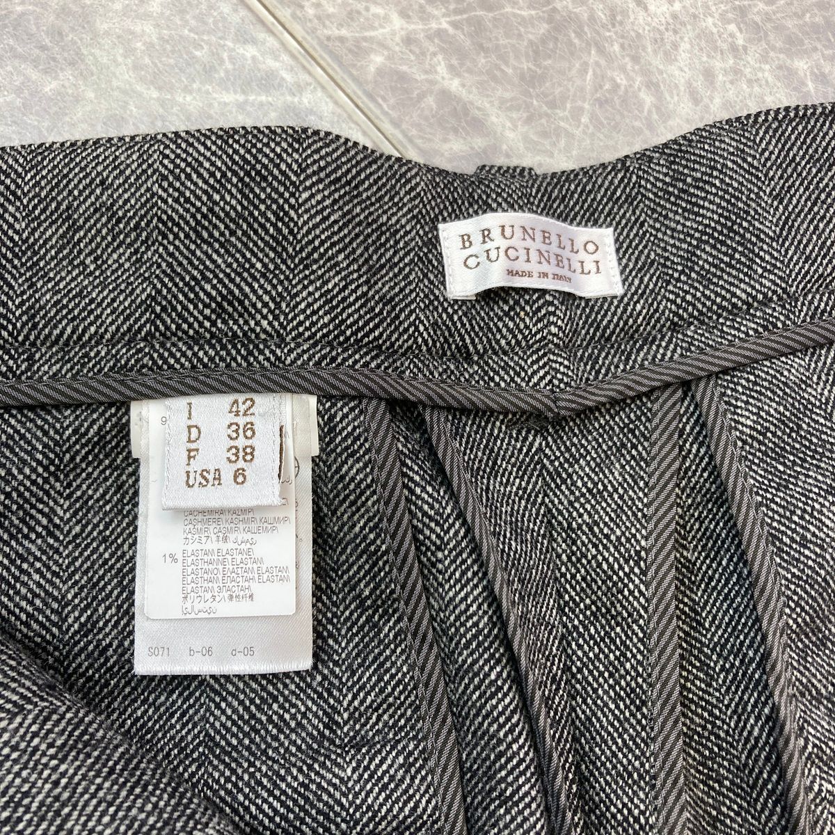 Brunello Cucinelli ブルネロクチネリ スラックス パンツ レディース