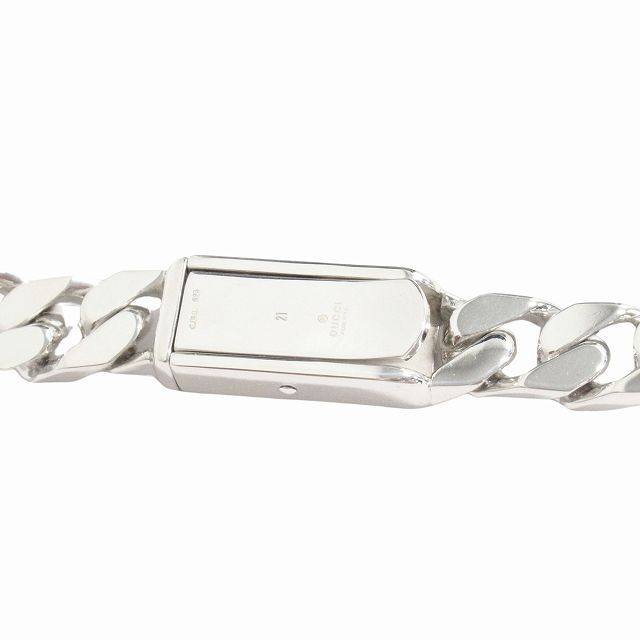 新品仕上げ済 新同 極美品 グッチ GUCCI ロゴ プレート ブレスレット