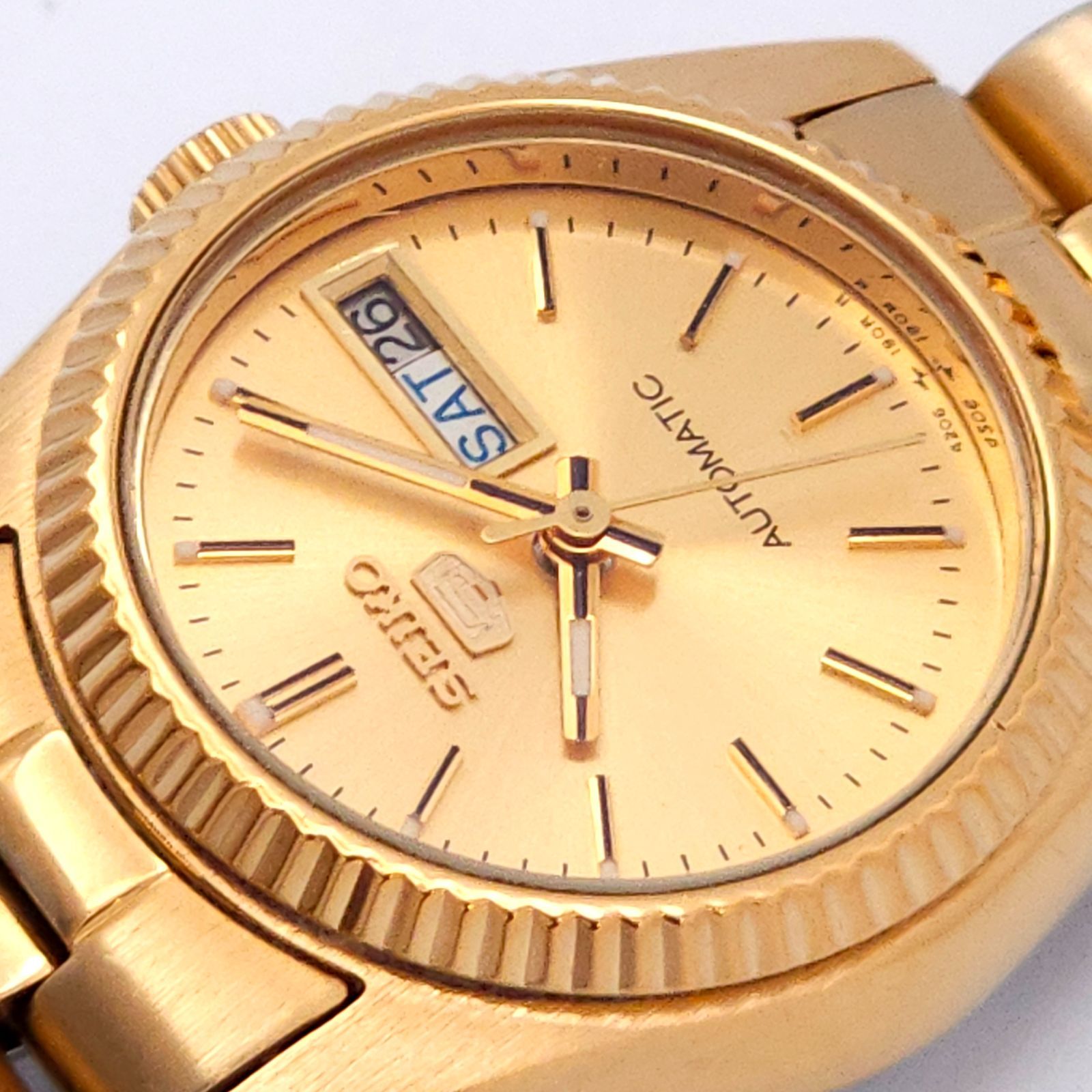 Seiko セイコー 5 4206-0510 自動巻き 腕時計 金 レディース 楽天市場】セイコー SEIKO 5 ファイブ 自動巻き レディース 腕時計