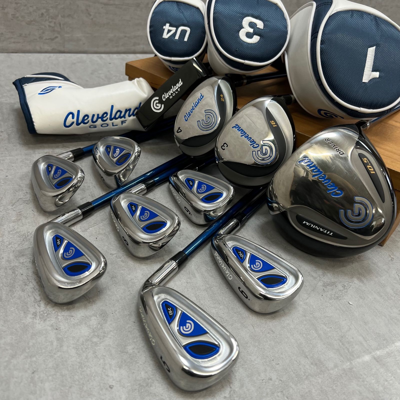 クリーブランド メンズゴルフ クラブセット 11本 SR 右利き用 キャディ