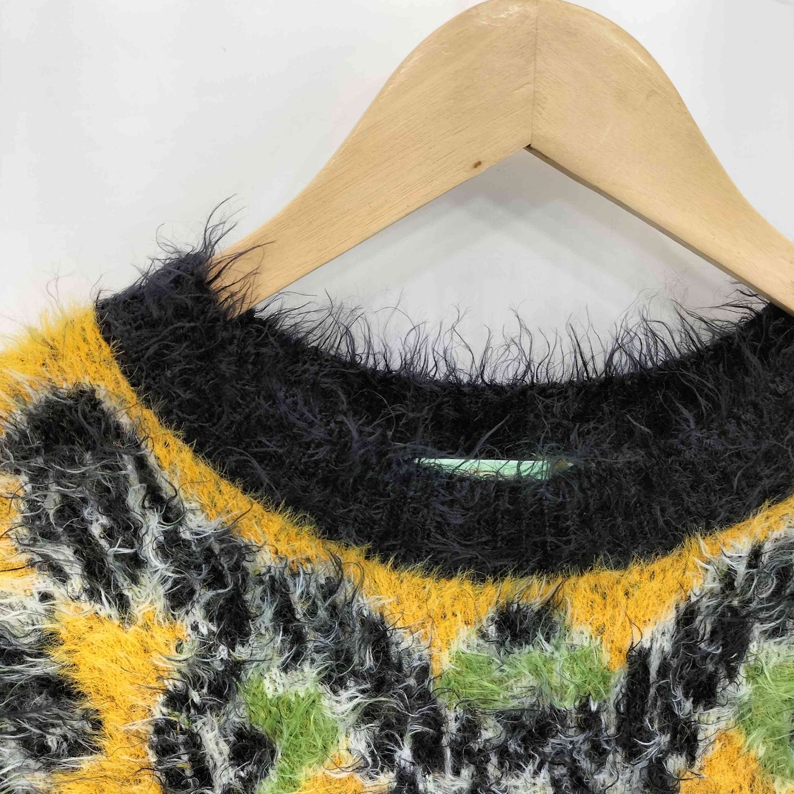 アリーズ ARIES イタリア製 Fleur Chenille knit クルーネックニット