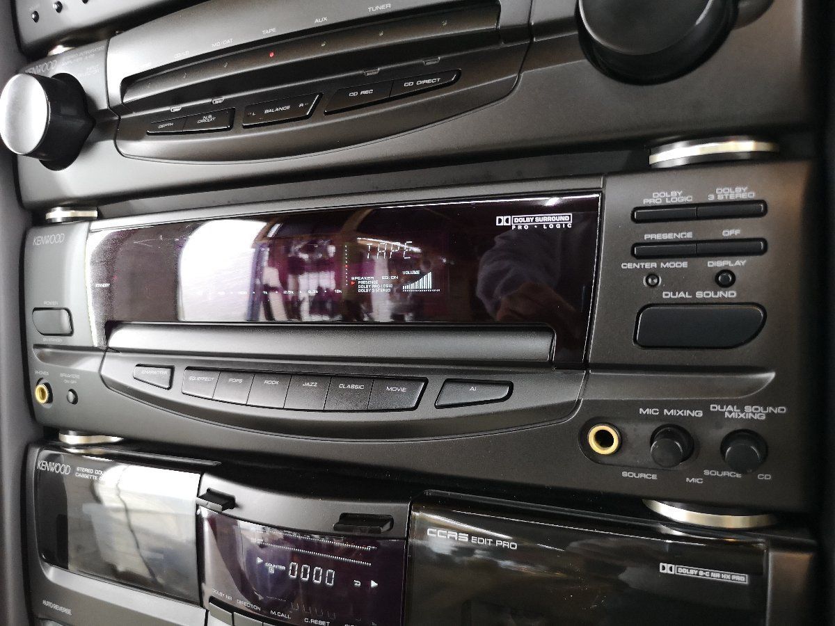 ☆冬の感謝祭☆彡◇KENWOOD ROXY V5LD バブルコンポ ケンウッド ◇整備