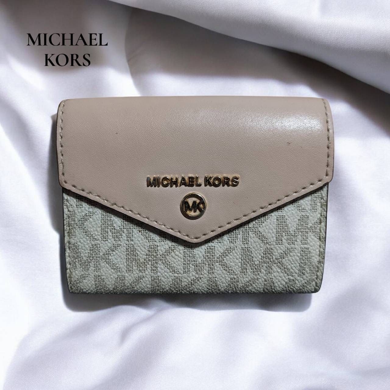 MICHAEL KORS マイケルコース MKロゴ シグネチャー キーケース ピンク 