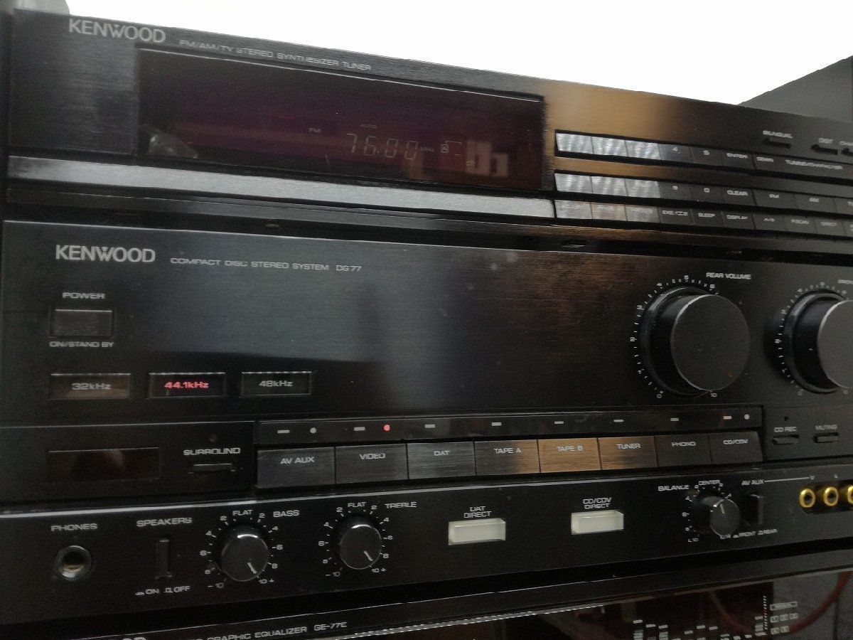 ◇Bluetooth 対応◇レストア整備品◇KENWOOD ROXY DG77 1988年