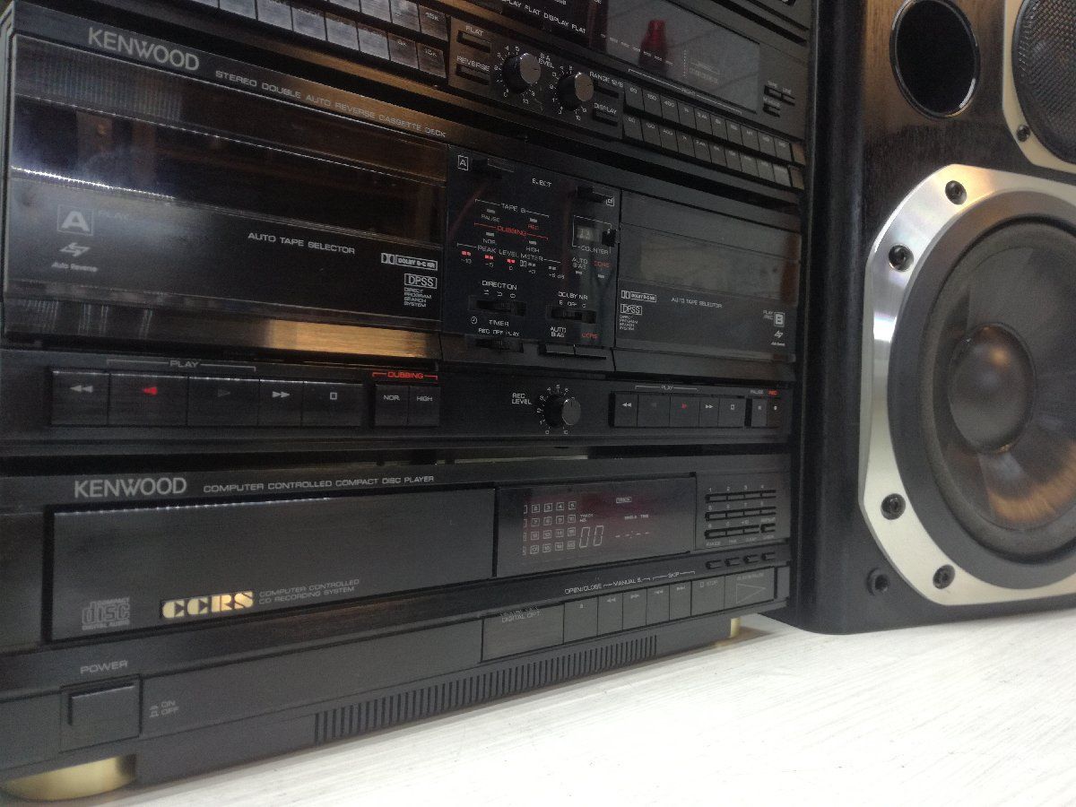 ◇バブル世代興奮◇KENWOOD ROXY DG5・ミニコンポ・バブルコンポ