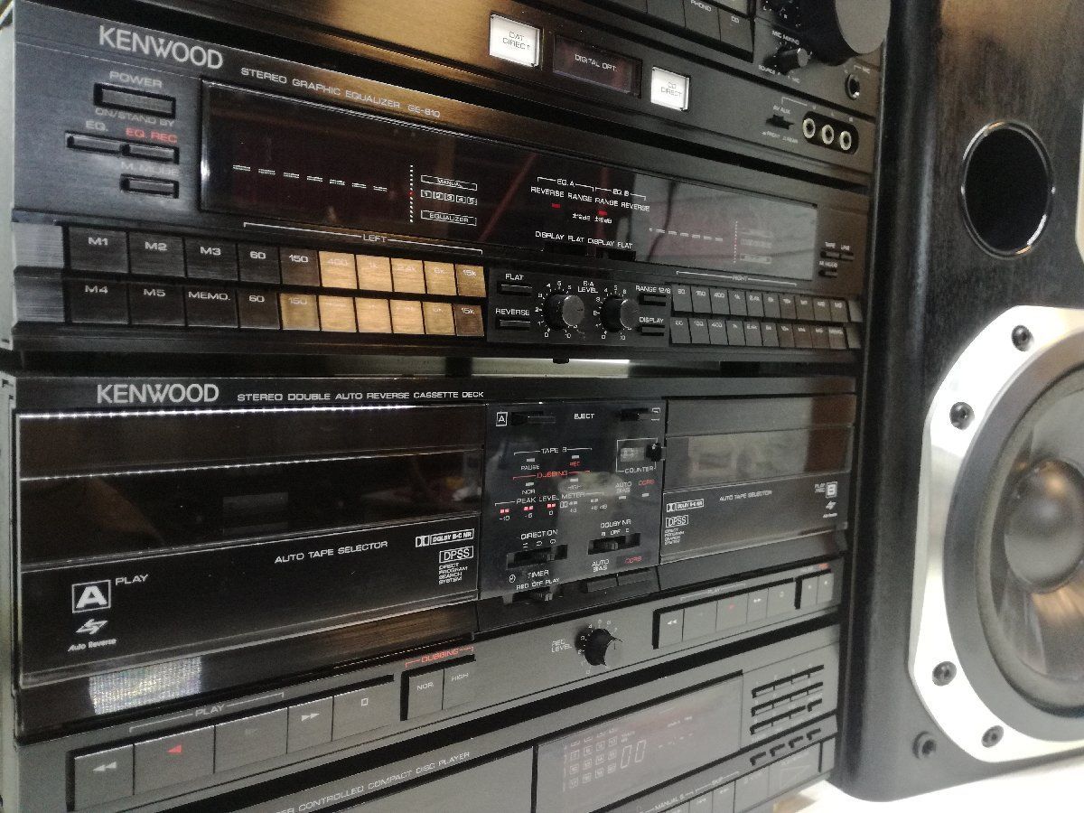 ☆冬の感謝祭☆彡◇バブル世代興奮◇KENWOOD ROXY DG5・ミニコンポ