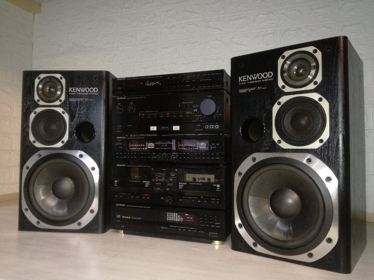 ◇バブル世代興奮◇KENWOOD ROXY DG5・ミニコンポ・バブルコンポ