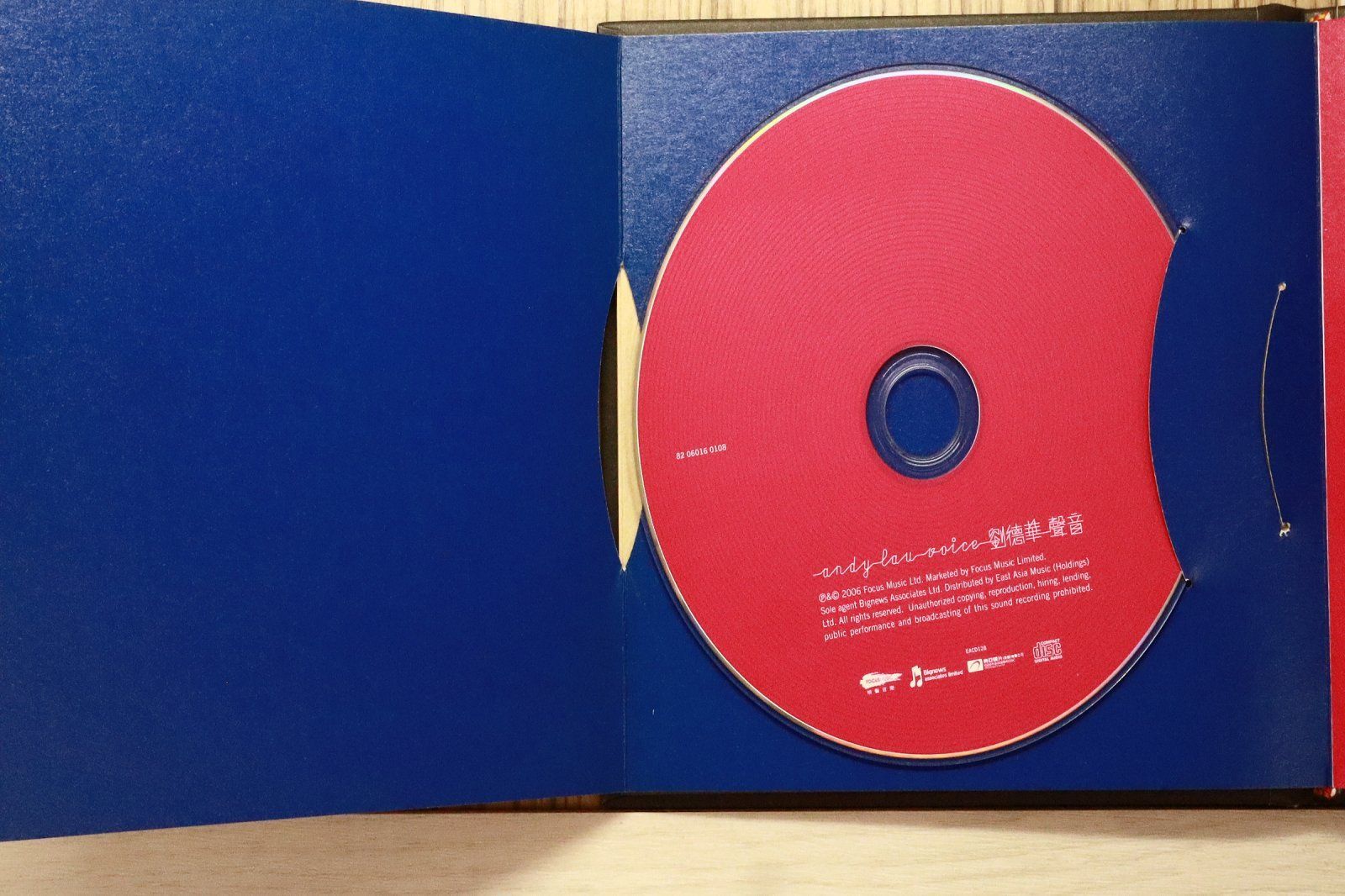 中古CD☆劉徳華(アンディ・ラウ)/□ 聲音 (限量生日慶功版) (CD+DVD