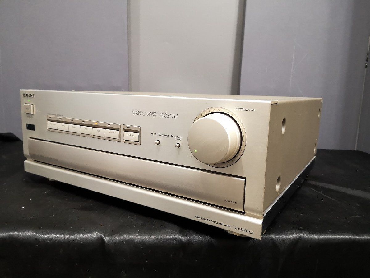 【ジャンク品】SONY TA-F333ESJ プリメインアンプ ◇保証付・レストア整備済◇SONY TA-F333ESJ プリメインアンプ