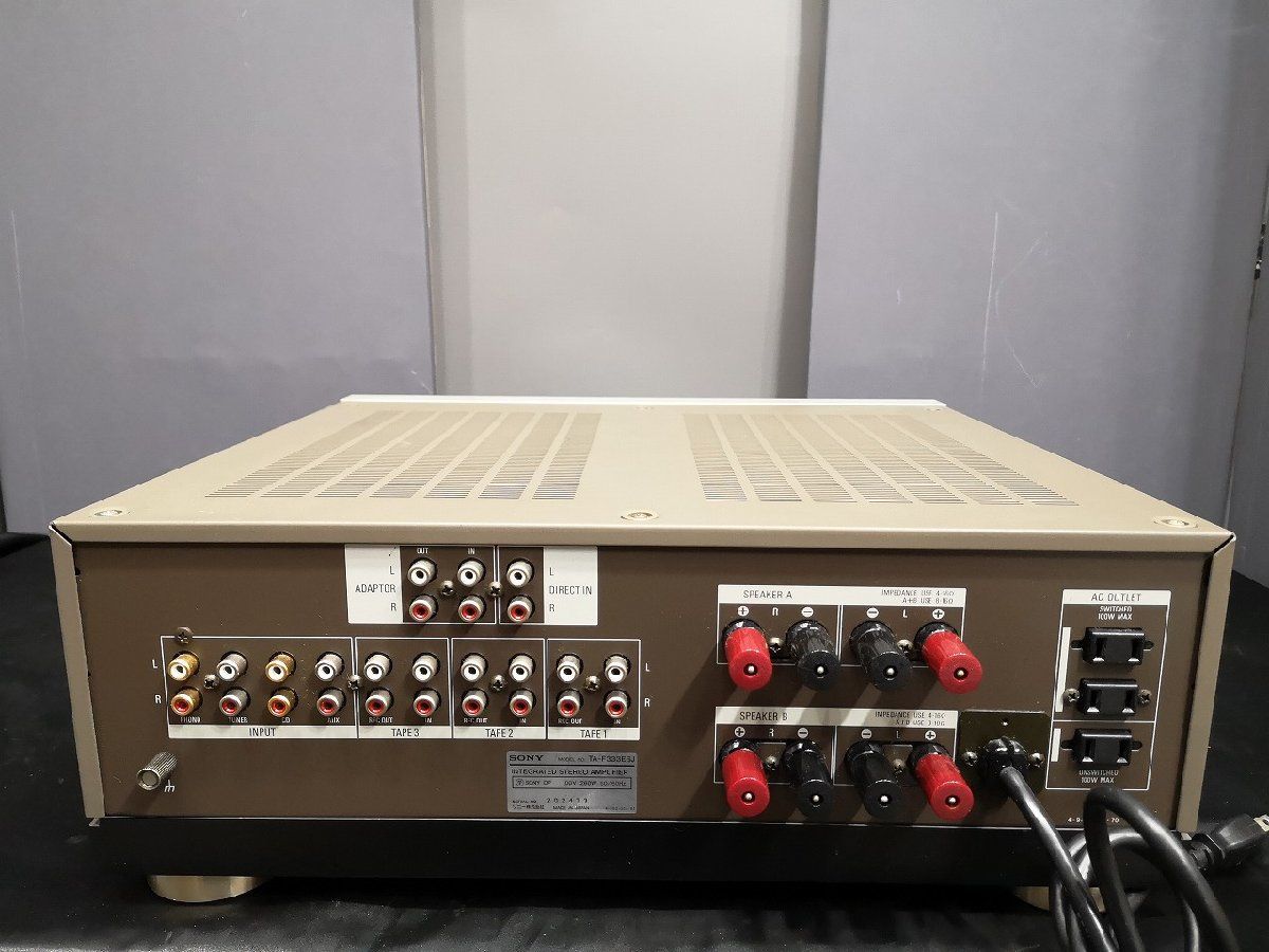 ◇保証付・レストア整備済◇SONY TA-F333ESJ プリメインアンプ