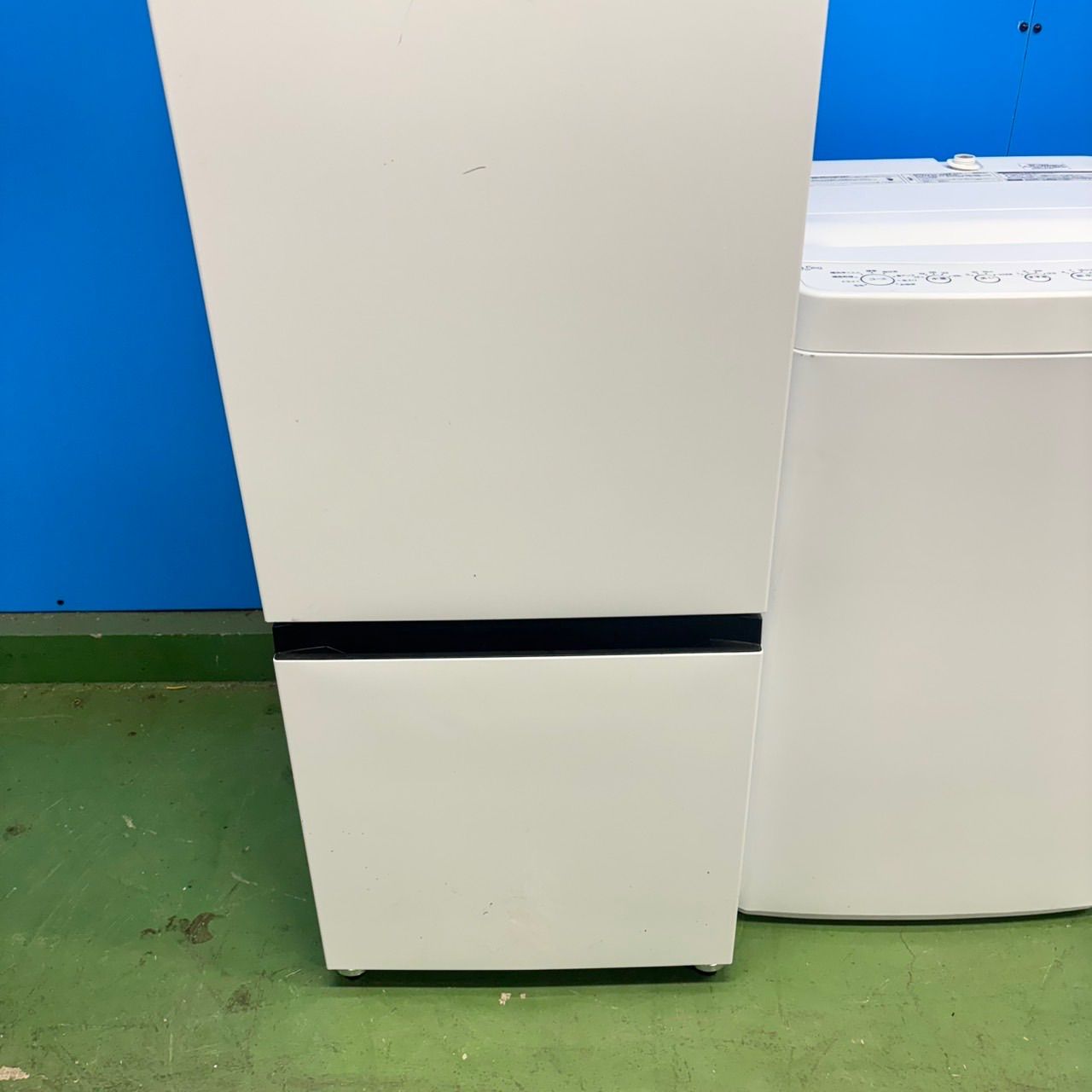 563 ホワイトカラー冷蔵庫 洗濯機 23年製 セット 小型 一人暮らし