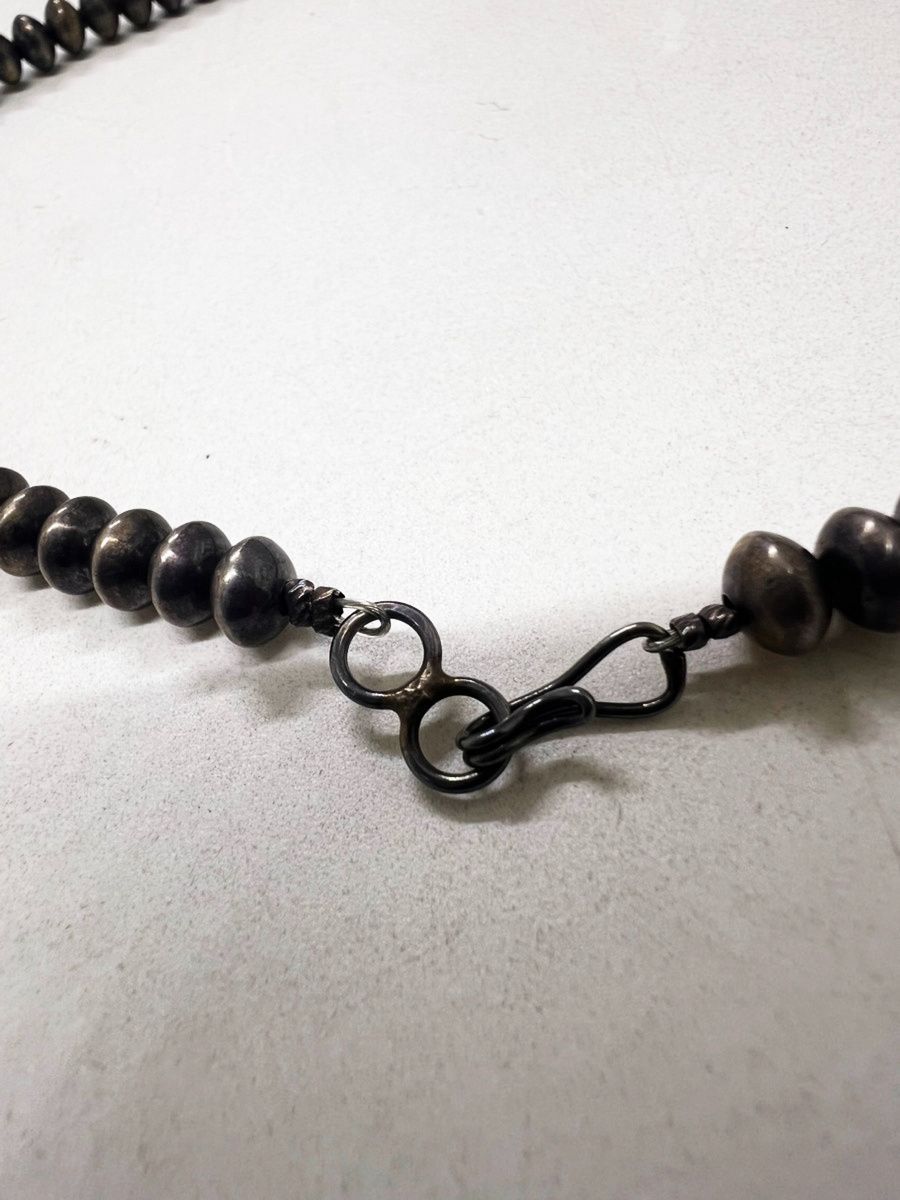 MALAIKA ナバホパール ネックレス そろばん型 M506 - メルカリ