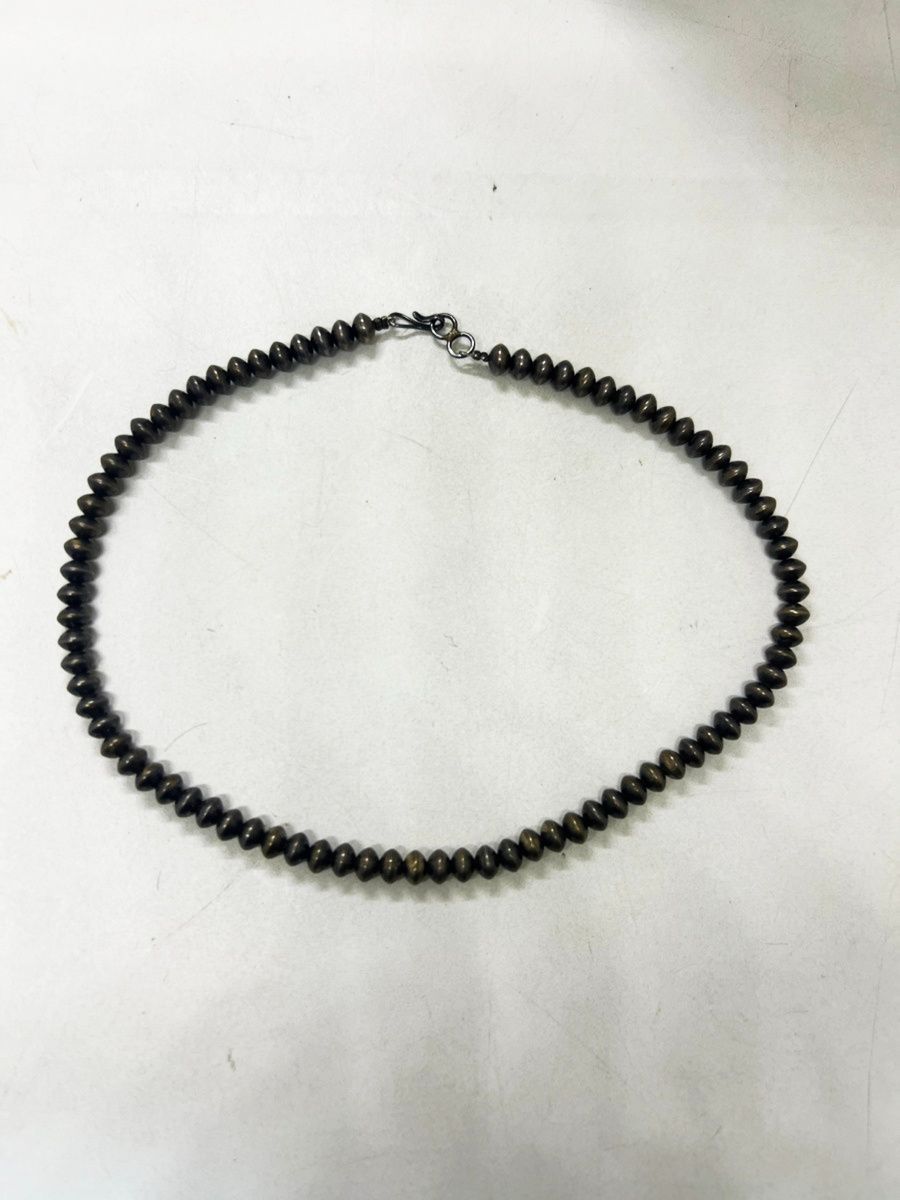 MALAIKA ナバホパール ネックレス そろばん型 M506 - メルカリ