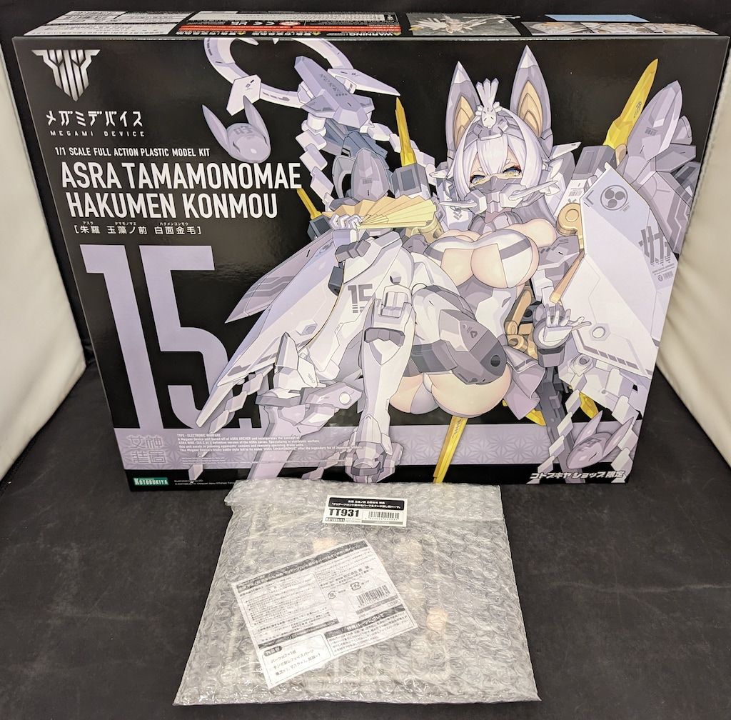 コトブキヤ メガミデバイス 朱羅 玉藻ノ前 白面金毛/特典パーツ付