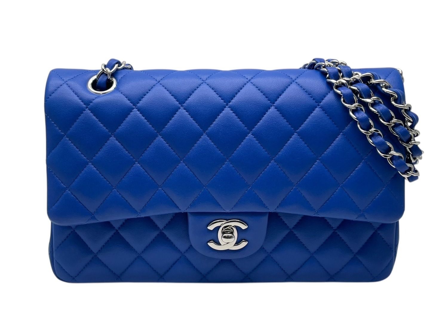 極美品 CHANEL シャネル マトラッセ25 Wフラップ Wチェーンショルダー