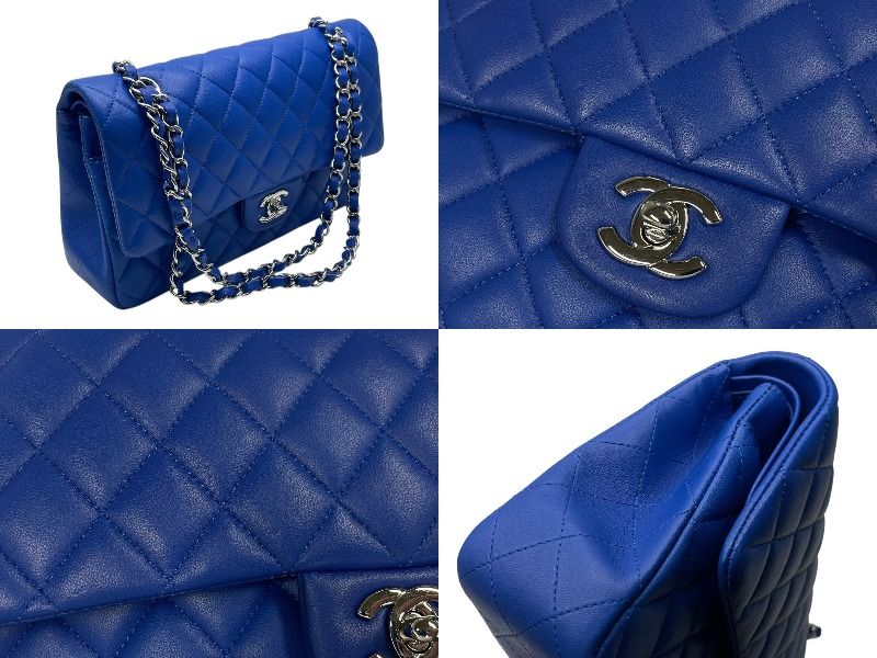 CHANELバッグ　極美品 極美品 CHANEL シャネル マトラッセ25 Wフラップ Wチェーンショルダー