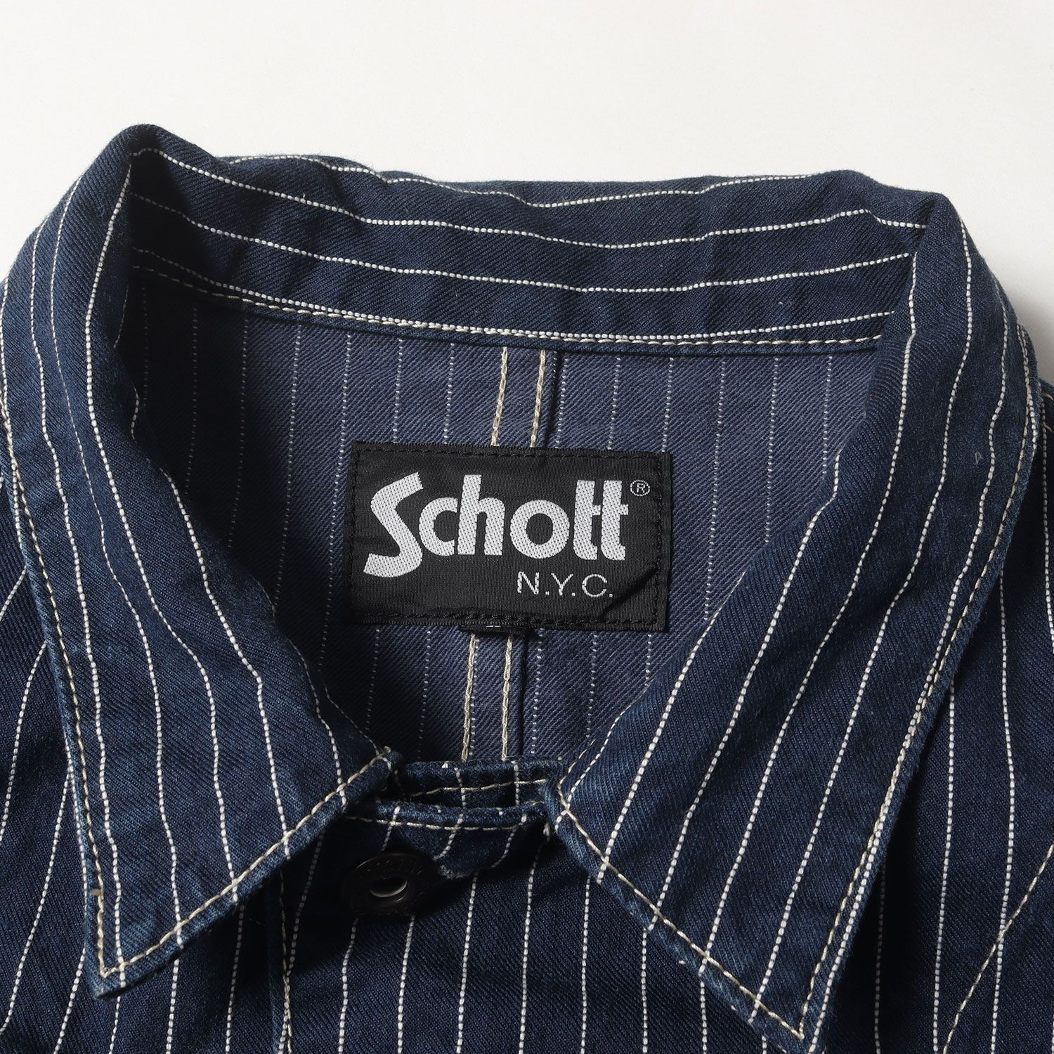 美品】Schott ショット ジャケット インディゴ サイズ:S | 直営店限定