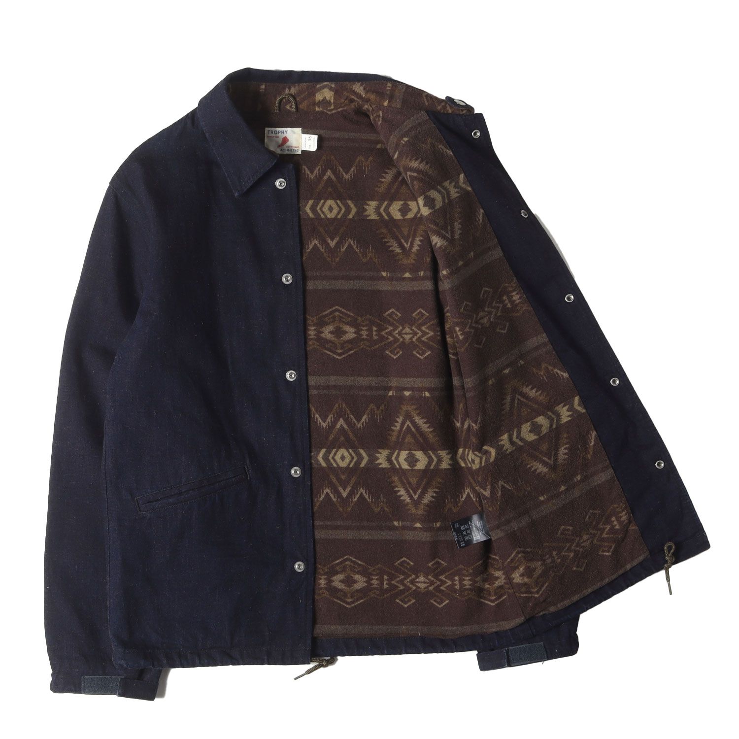 美品】TROPHY CLOTHING トロフィークロージング ジャケット インディゴ 