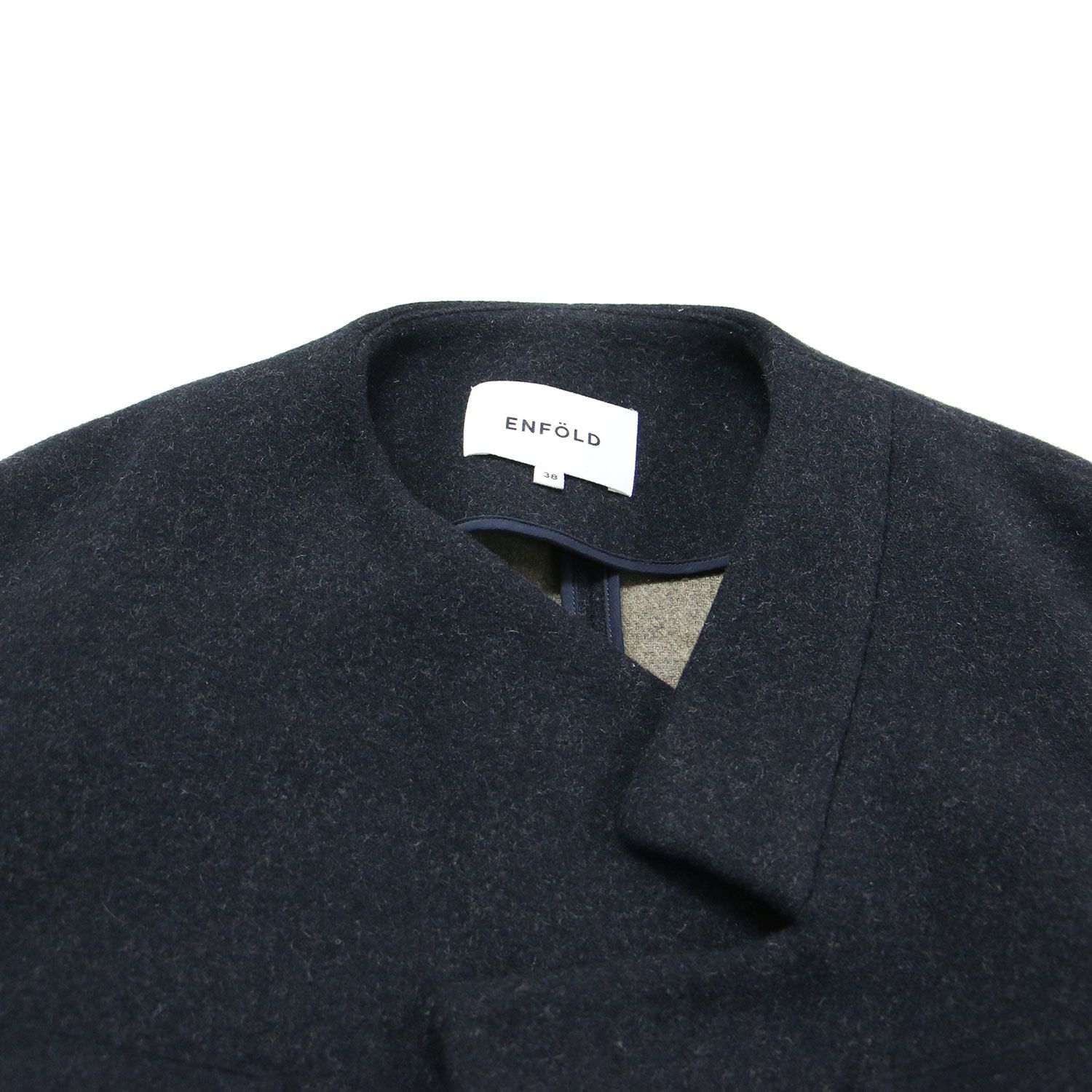 ENFOLD エンフォルド ジャケット ネイビー 紺 サイズ:38(M) | 20秋冬