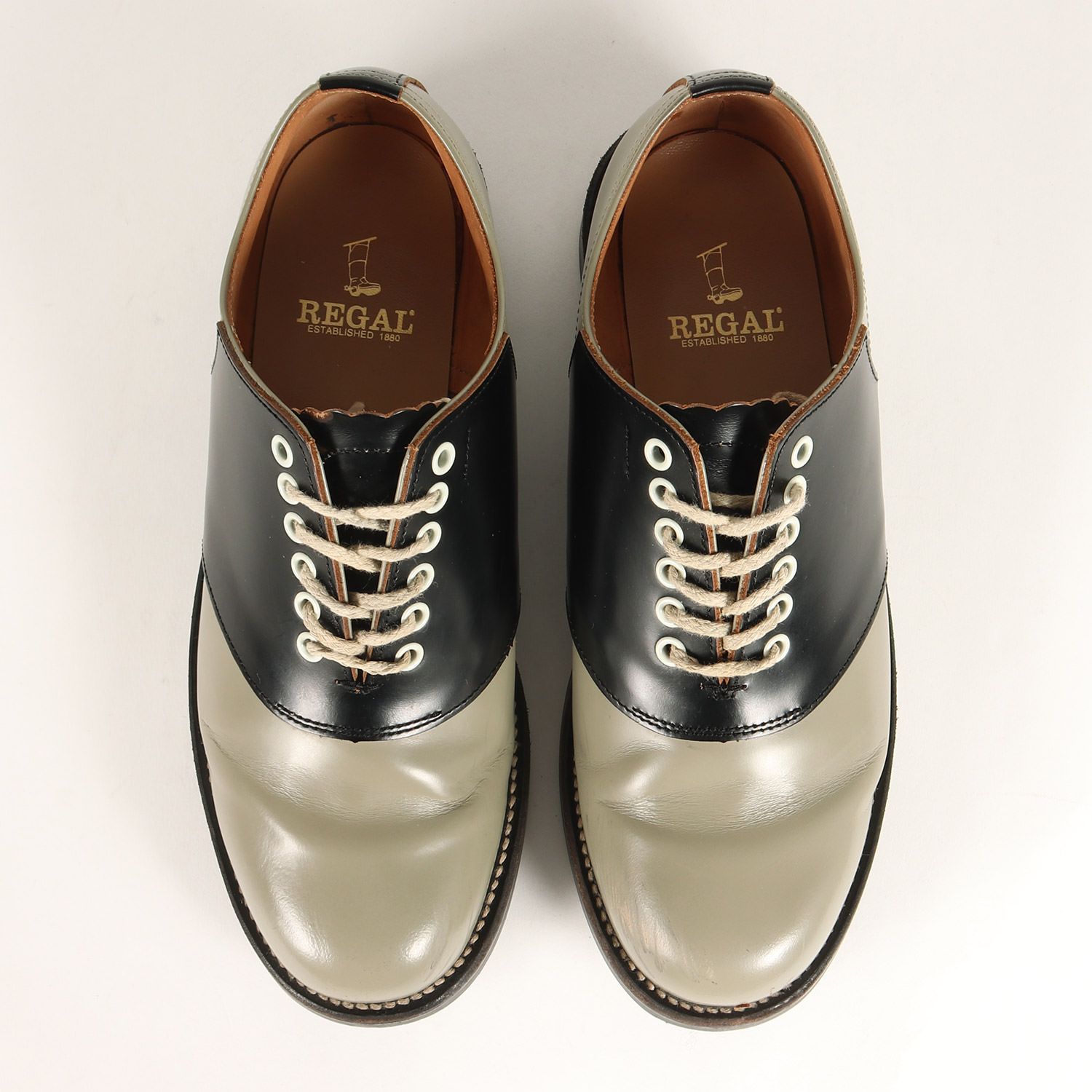 REGAL リーガル サイズ:25.5cm | レザー サドルシューズ (Saddle Shoes