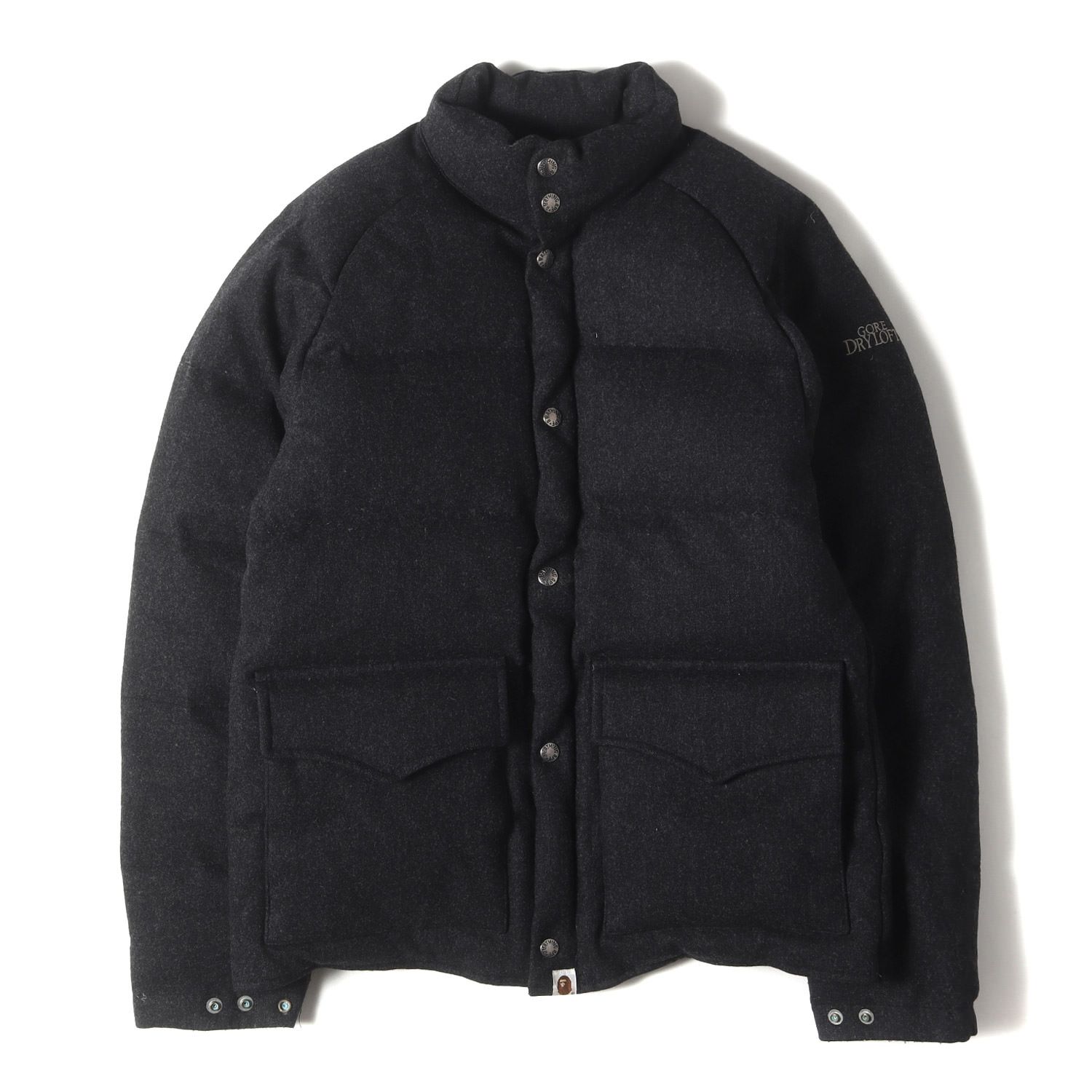 A BATHING APE ア ベイシング エイプ ジャケット ブラック 黒 サイズ:S 