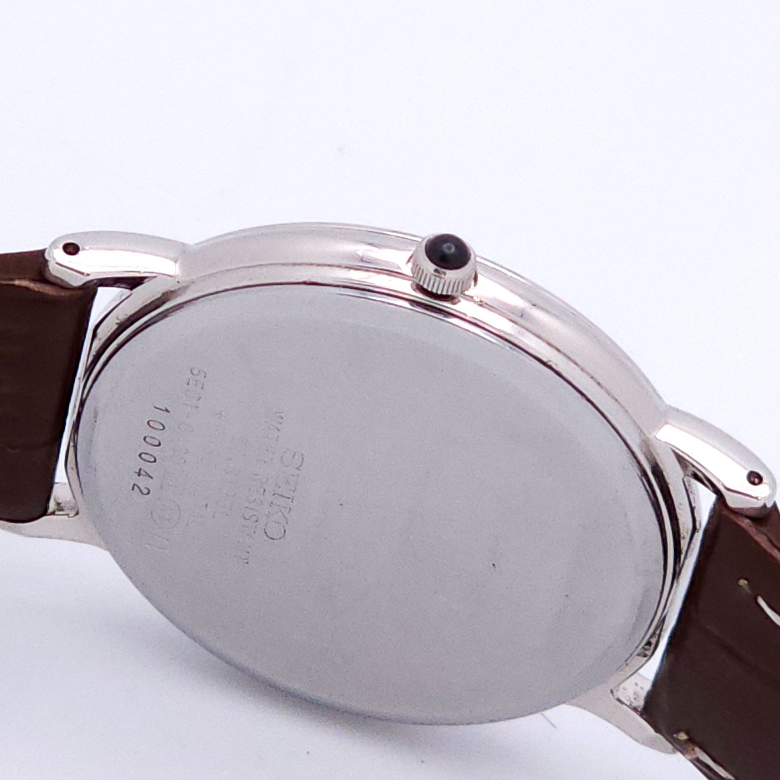 SEIKO セイコードルチェ 5E61-0A80 QZ 動作品 アラビア - メルカリ