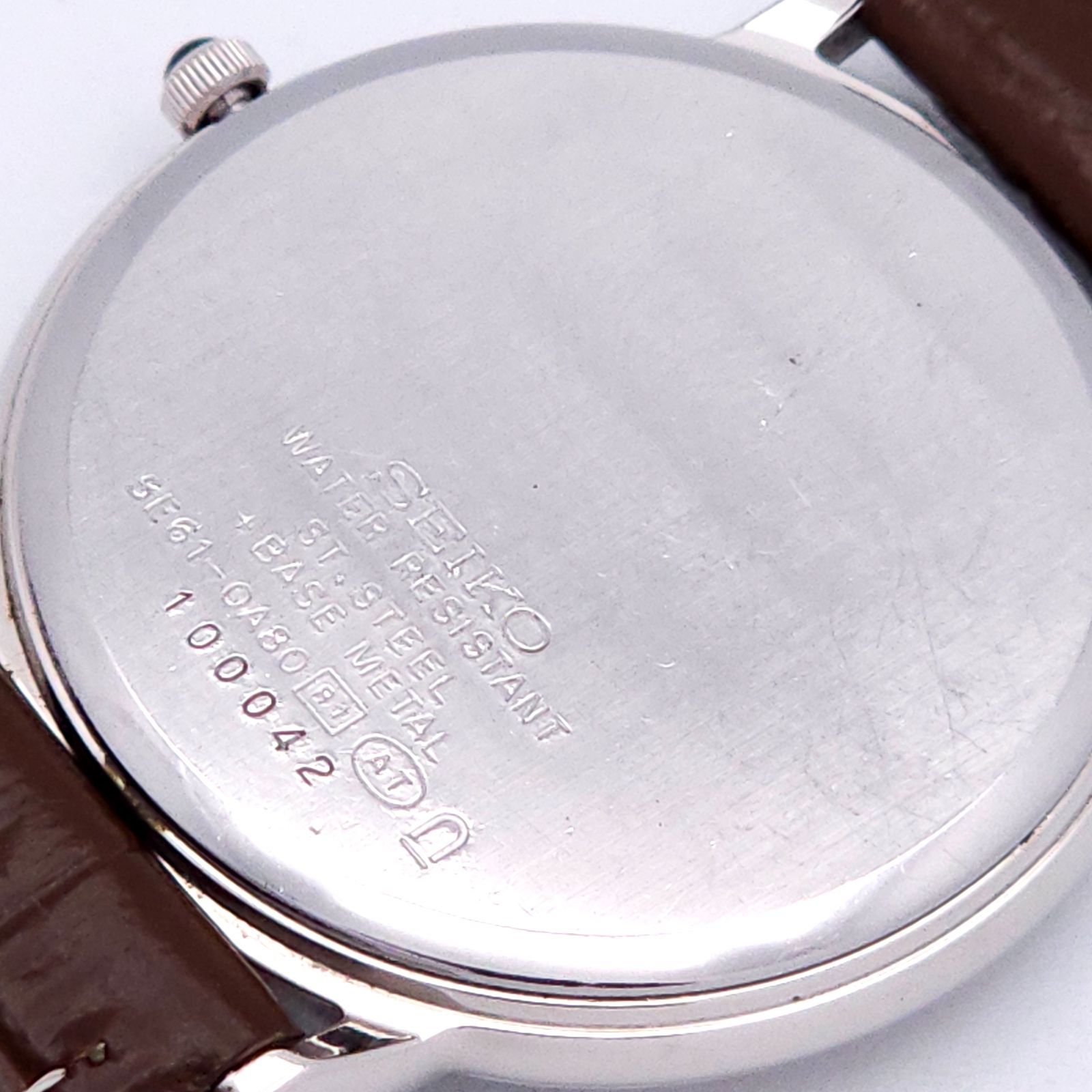 SEIKO セイコードルチェ 5E61-0A80 QZ 動作品 アラビア Yahoo 