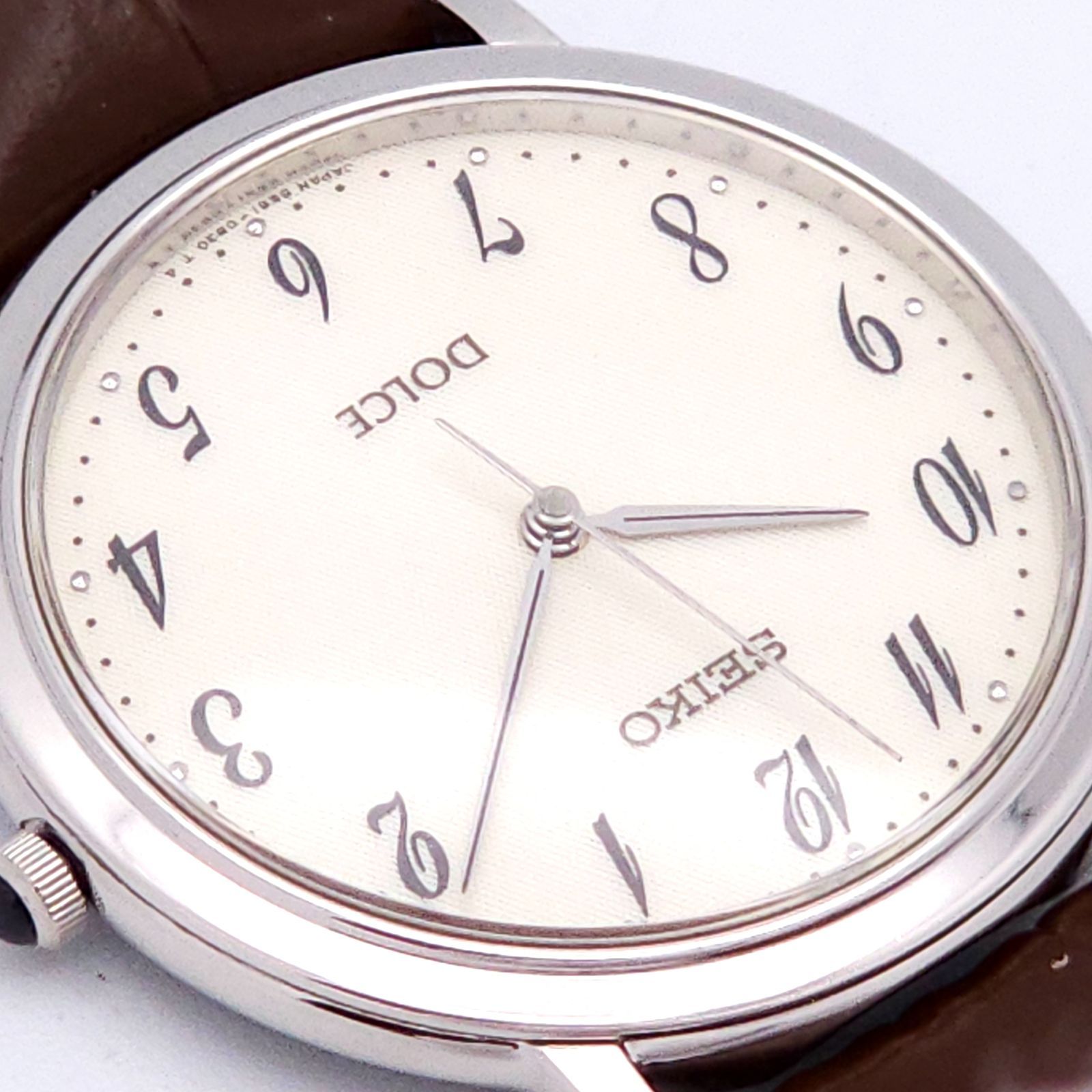 SEIKO セイコードルチェ 5E61-0A80 QZ 動作品 アラビア - メルカリ