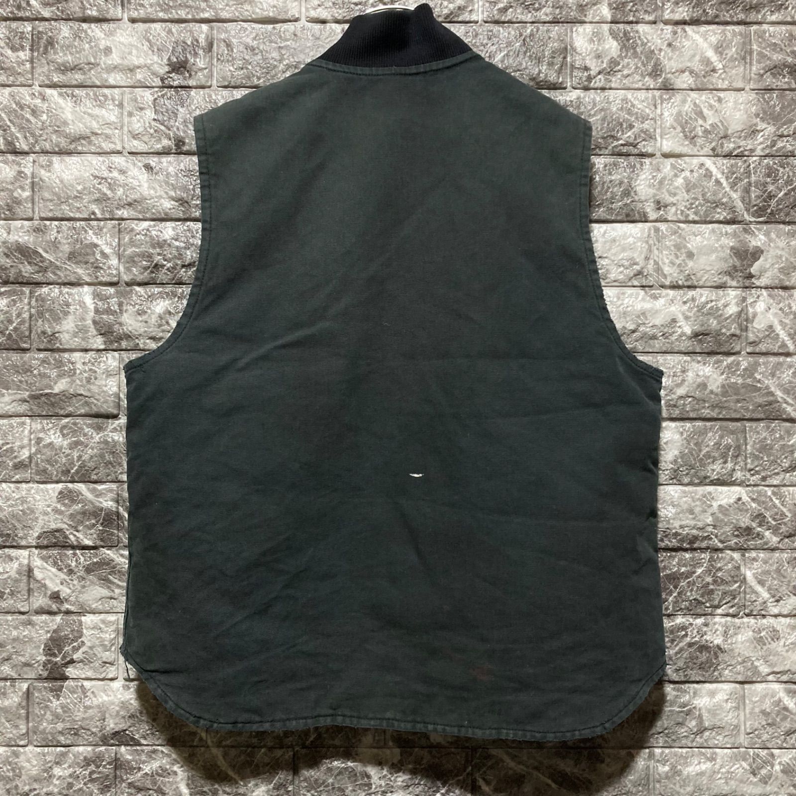 CARHARTT ダックベスト L メキシコ製 ブラック カーハート DUCK VEST